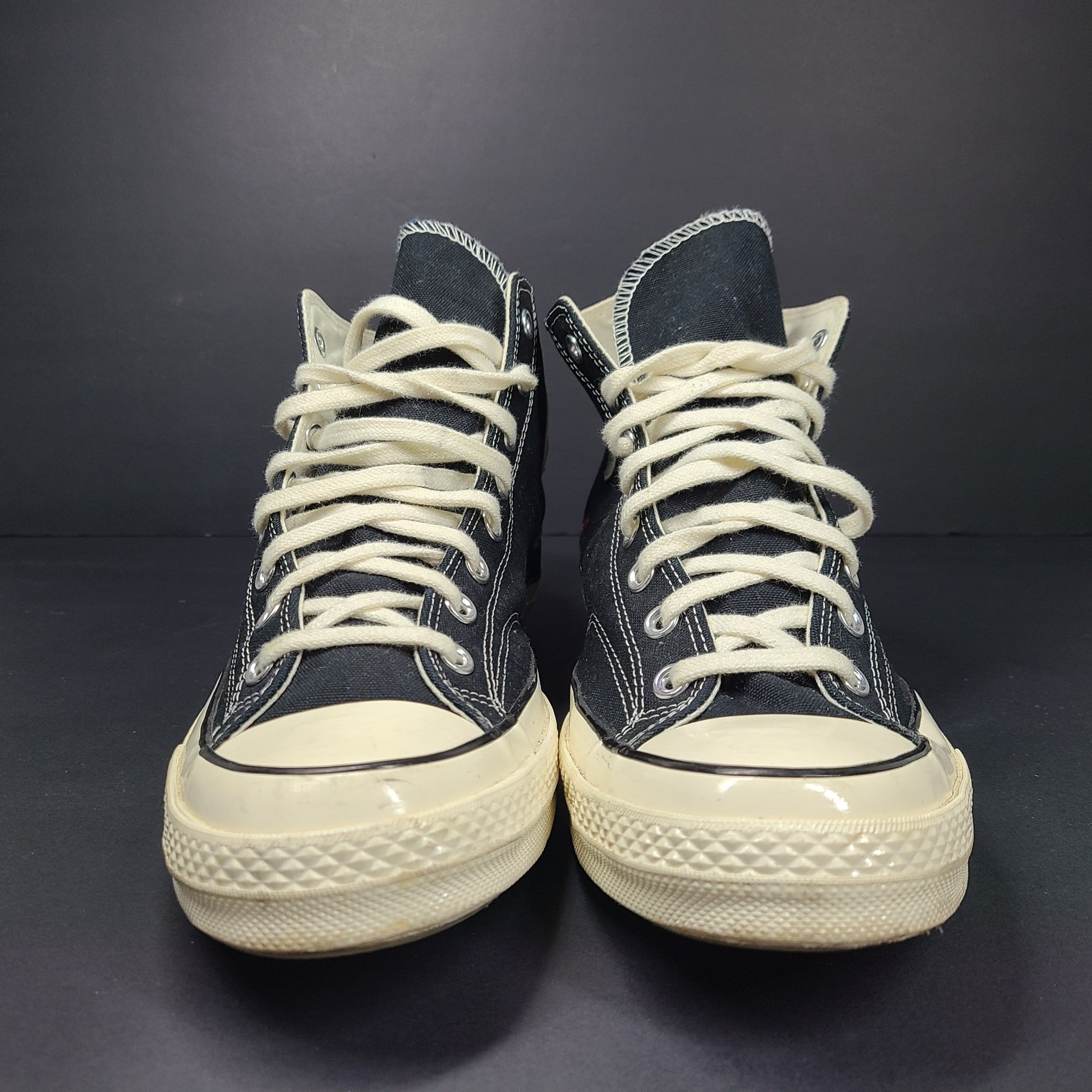 Converse Men's Valentine's Day Chuck 70 High Top Sneakers 171118C Black Sz 11