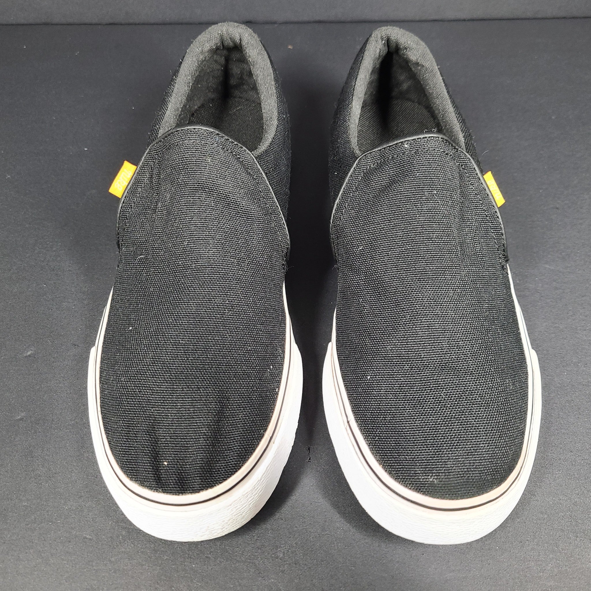 Nike Women's Court Royale AC Slip-On Shoes Sneakers BQ9138-001 Canvas Black Sz 7