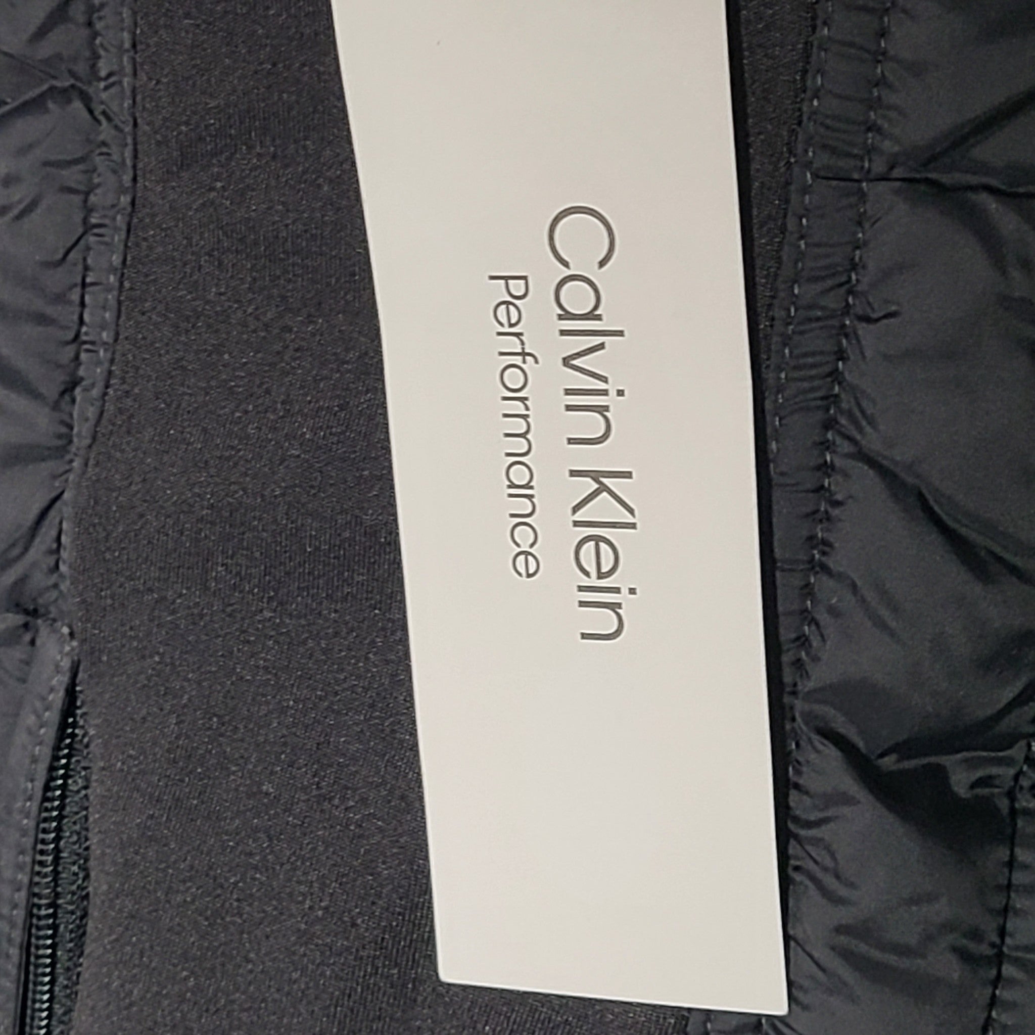 Calvin Klein Performance Women's Puffer Quilted Vest Fully Lined Black