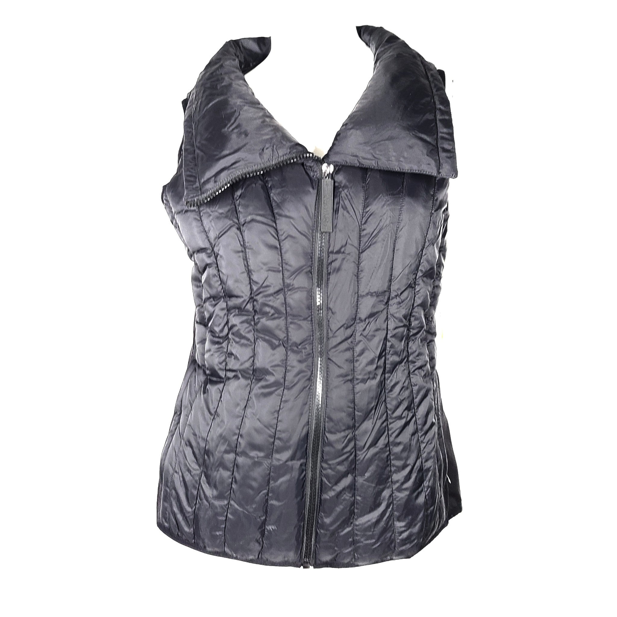 Calvin Klein Performance Women's Puffer Quilted Vest Fully Lined Black