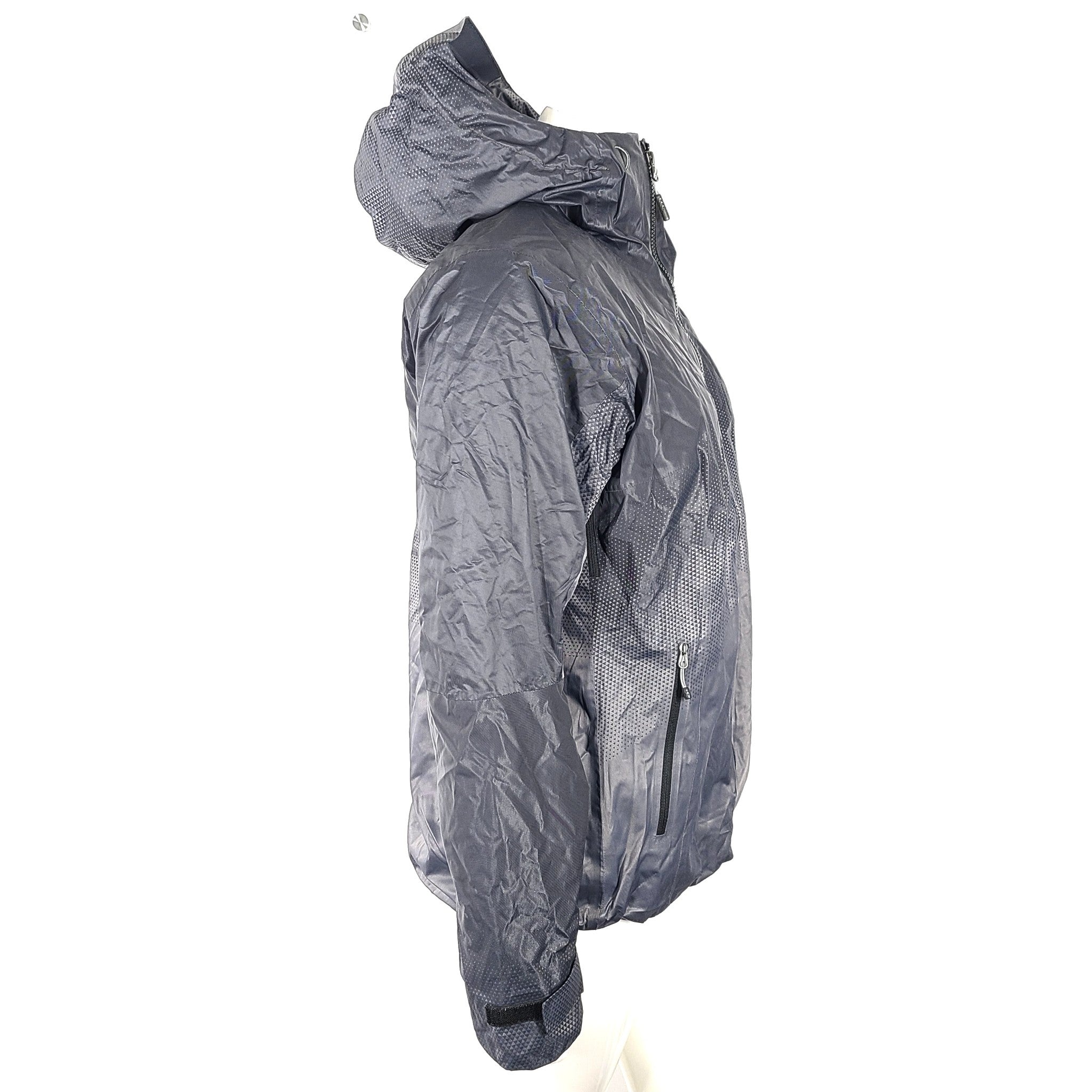 The North Face TNF Women's Fuseform Dot Matrix Insulated Jacket Gray Sz L