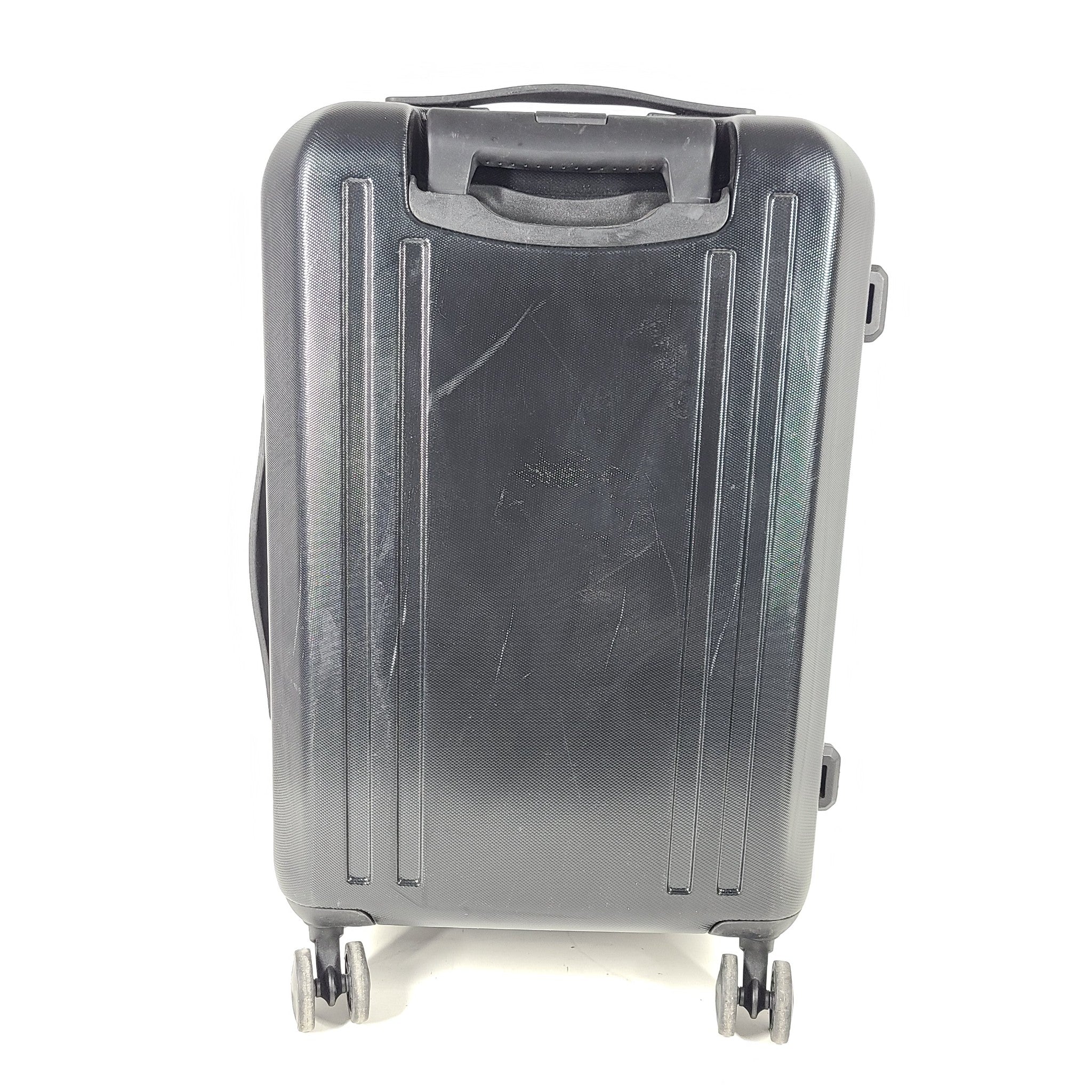 Roberto Cavalli 23" Spinner Carry On Cabin Hardside Luggage Lock Expand PC Black