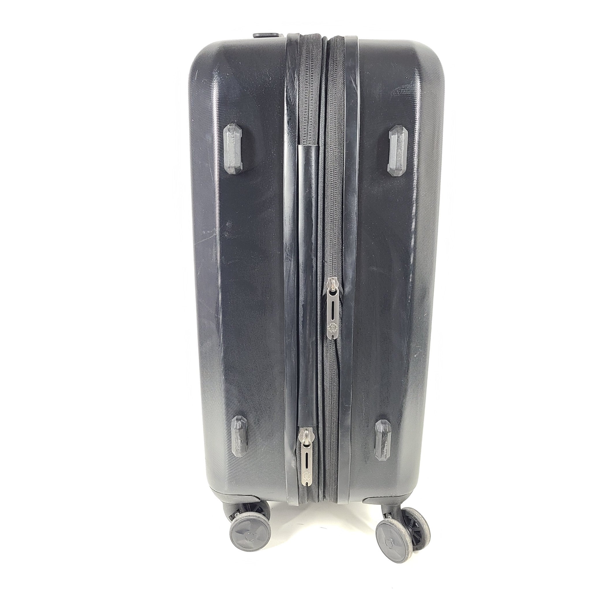 Roberto Cavalli 23" Spinner Carry On Cabin Hardside Luggage Lock Expand PC Black