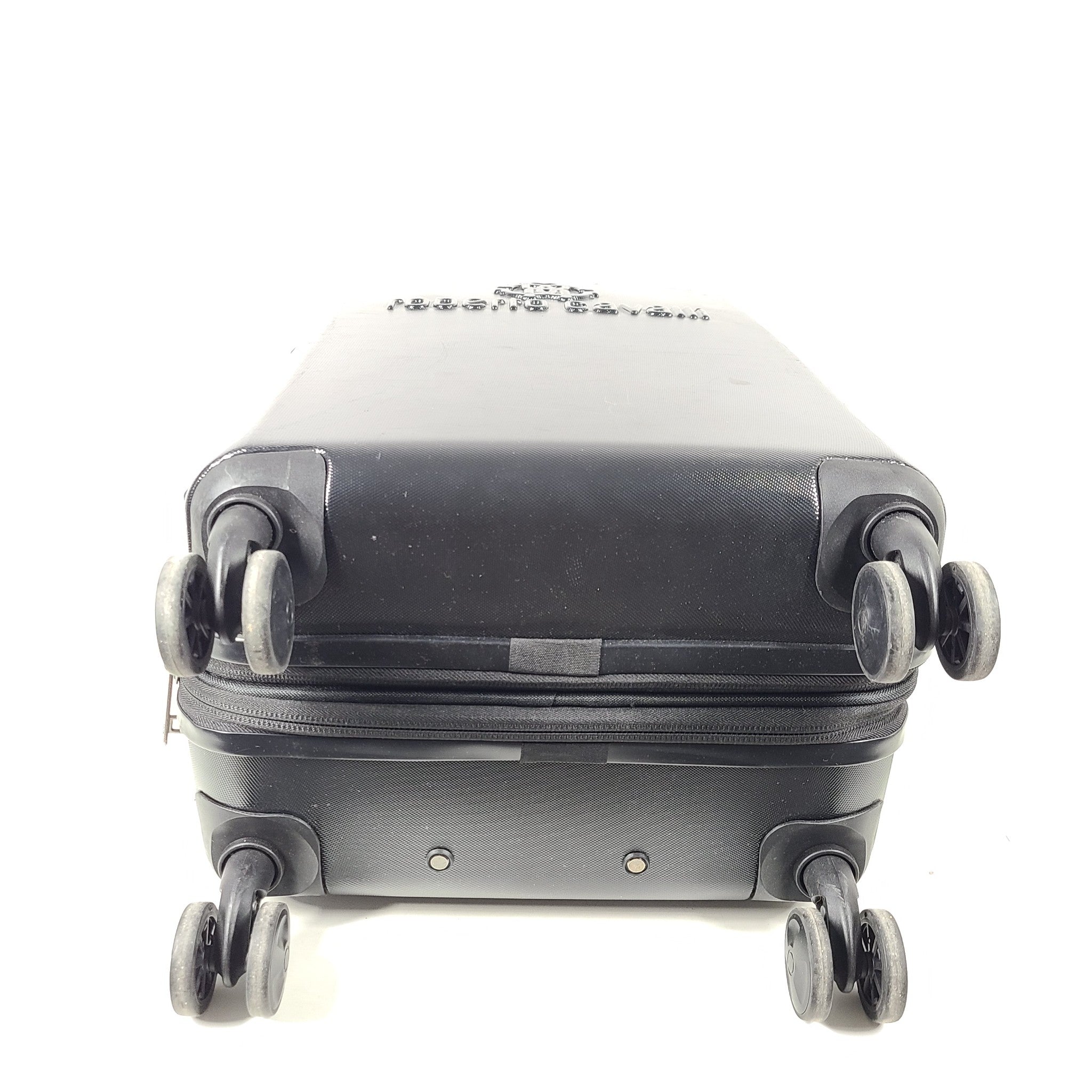 Roberto Cavalli 23" Spinner Carry On Cabin Hardside Luggage Lock Expand PC Black