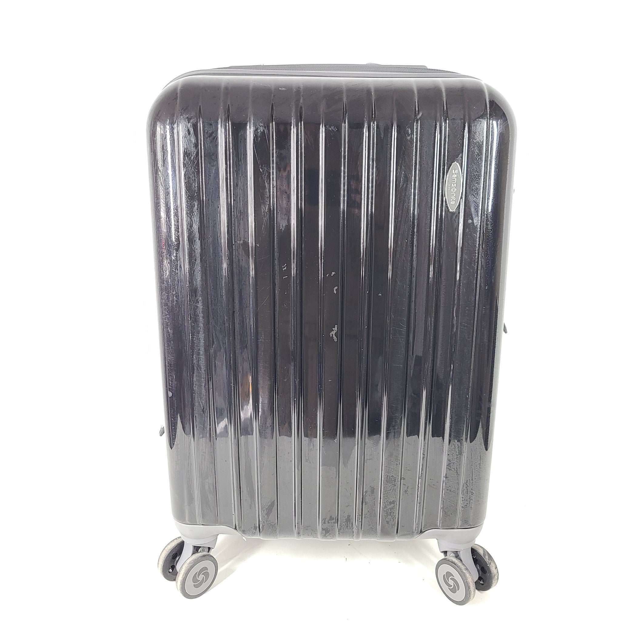 Samsonite 22" Spinner Cabin Carry On Luggage Hardside Expanding Black