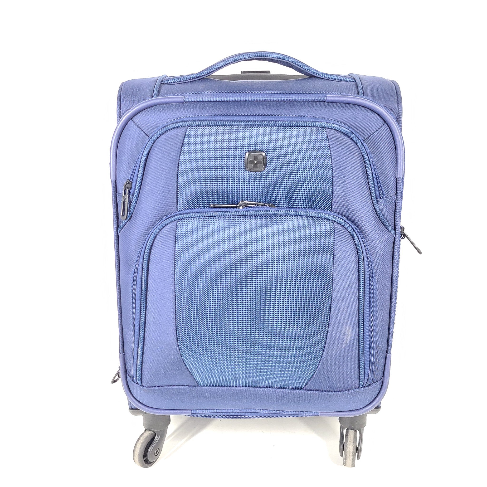 Swissgear Nouveau 21" Spinner Carry-On Cabin Luggage Softshell Upright Blue