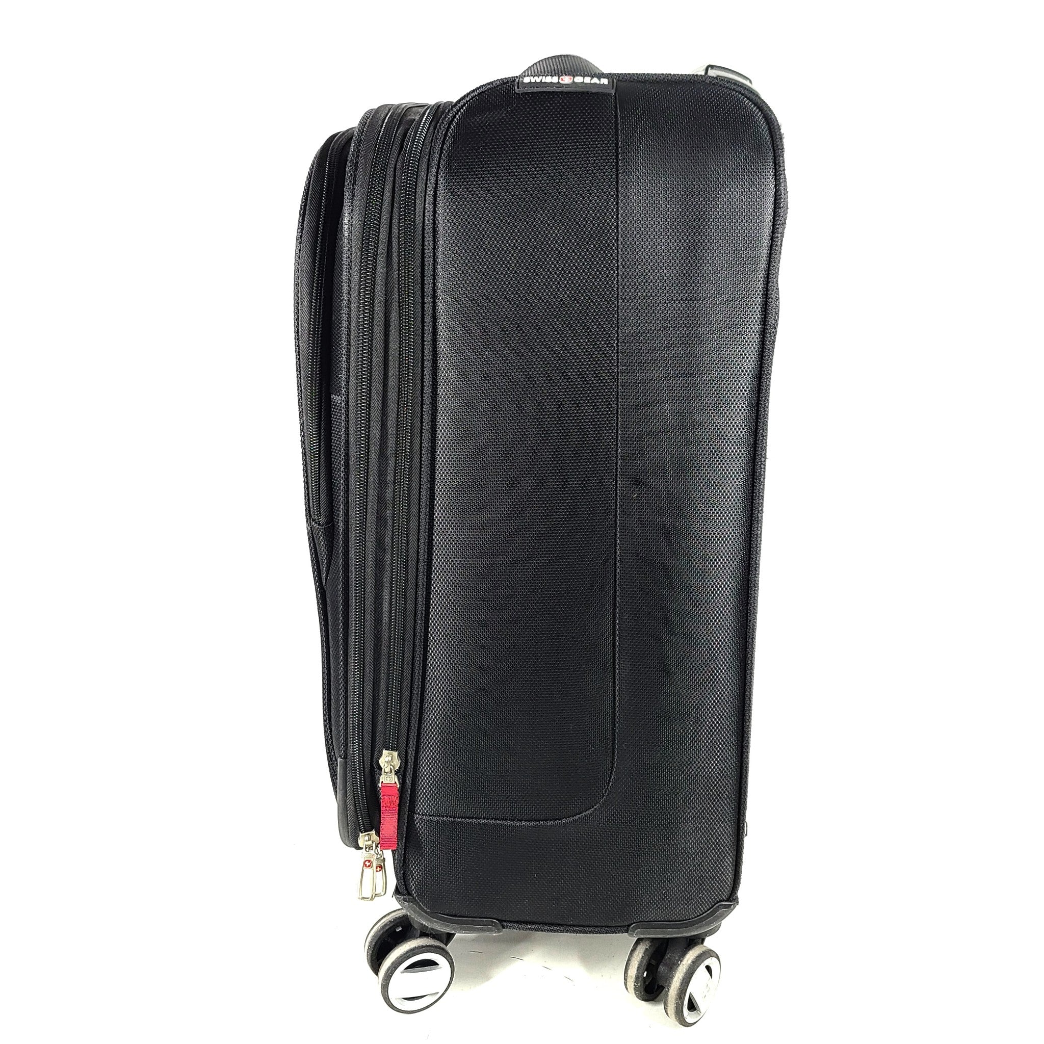Swissgear 23" Expandable Carry-On Spinner Luggage Softshell Lightweight Black