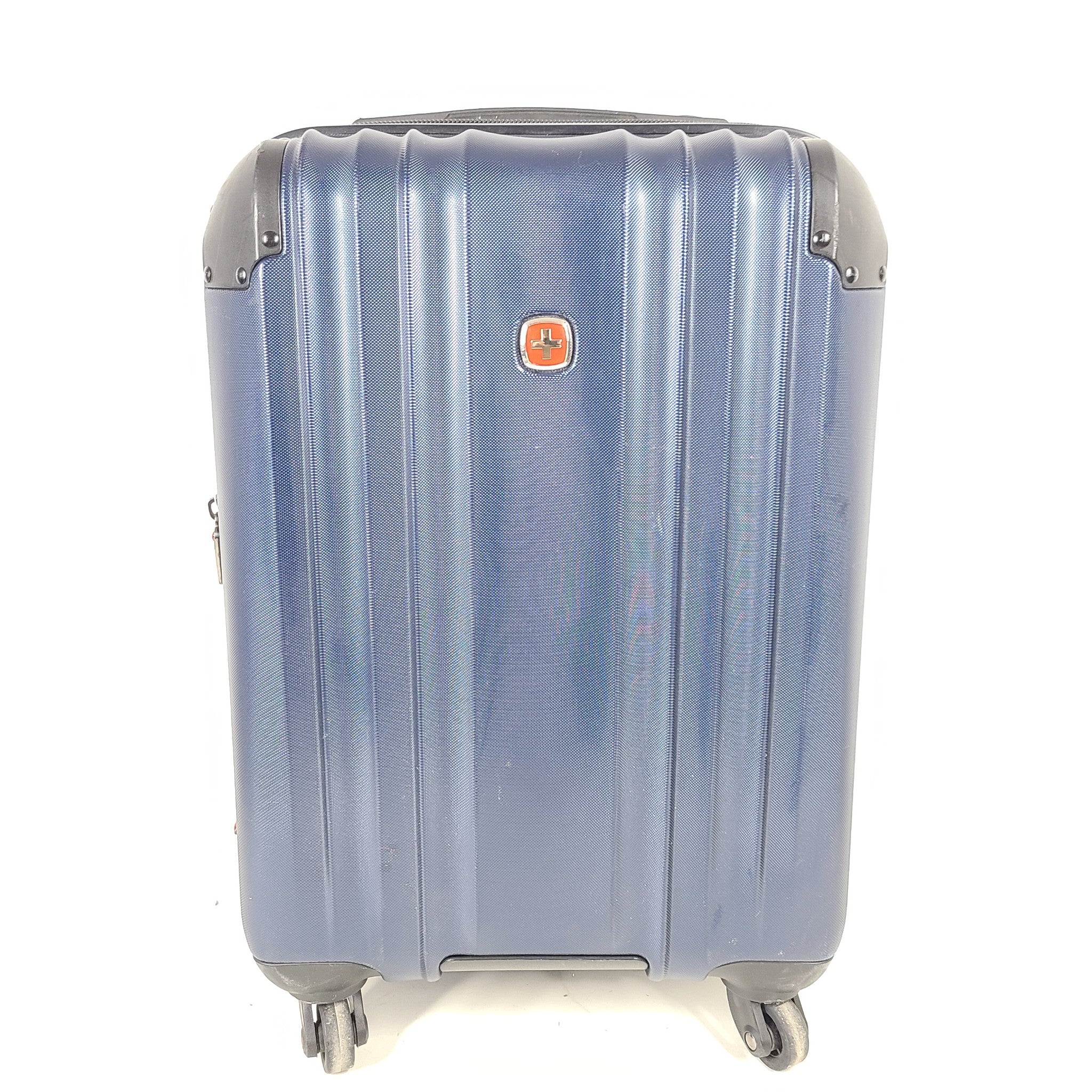 Swissgear 20" Hardside Expandable Spinner Carry On Luggage Polycarbonate Black