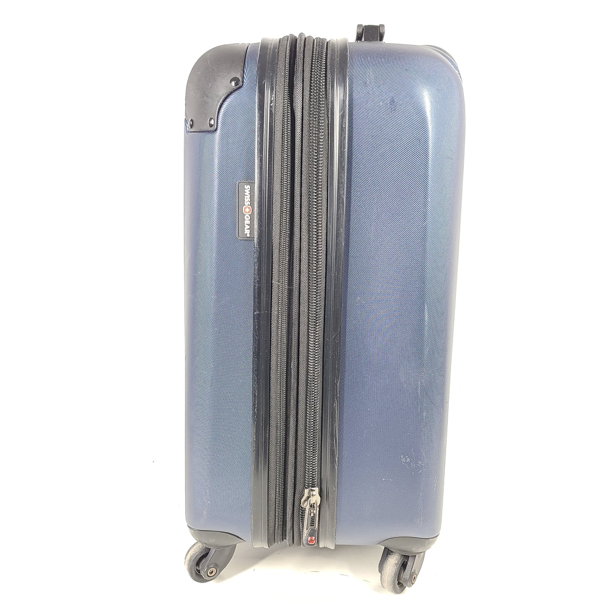 Swissgear 20" Hardside Expandable Spinner Carry On Luggage Polycarbonate Black
