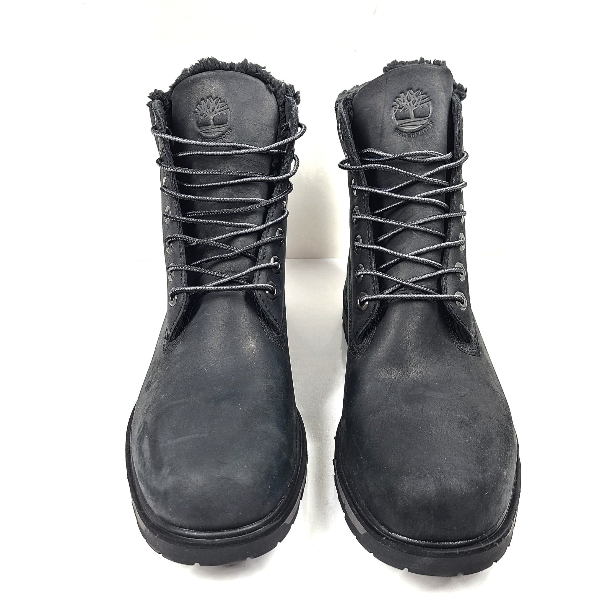 Timberland Men's Radford Boots Waterproof Warm Lined Black Nubuck A28HG Sz 10