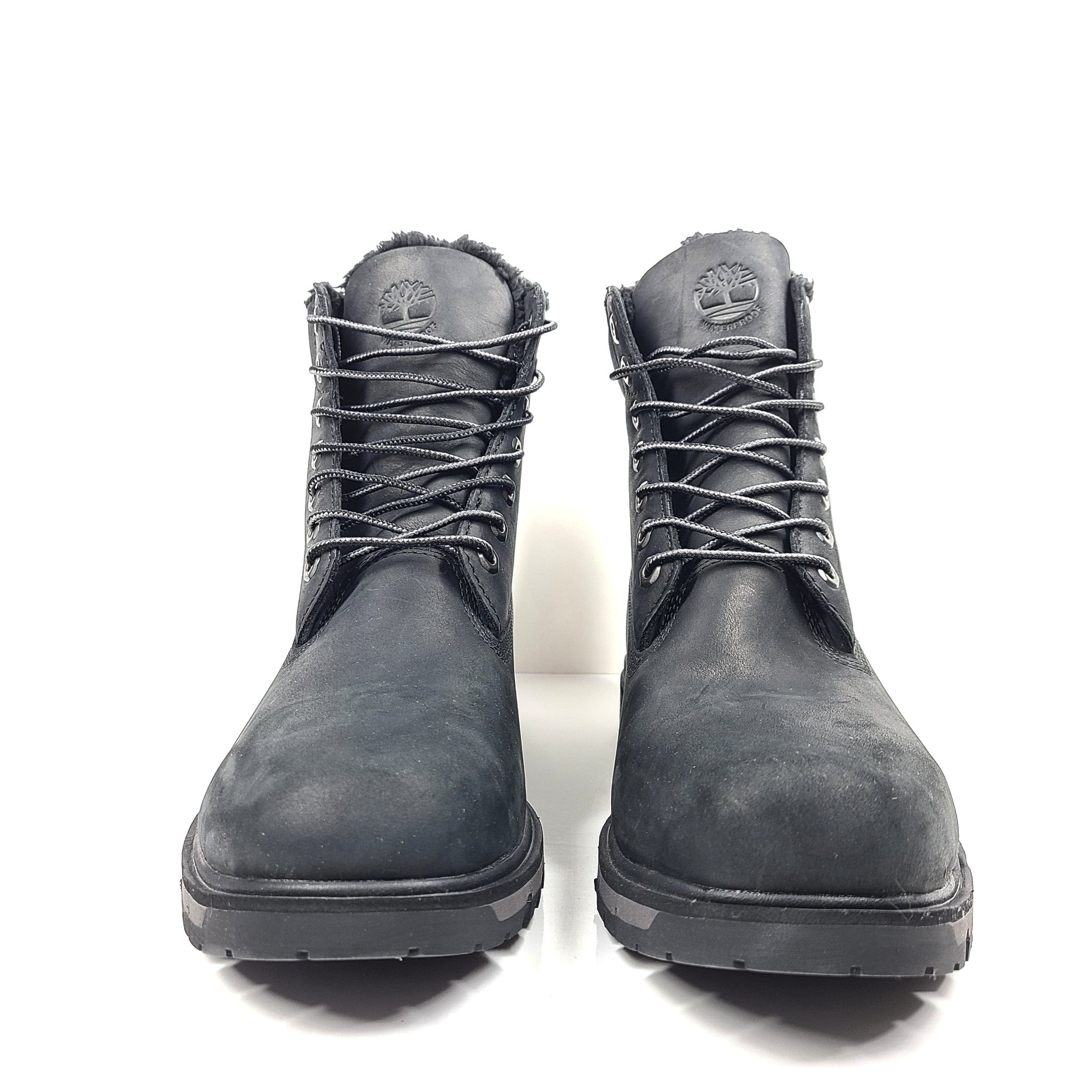 Timberland Men's Radford Boots Waterproof Warm Lined Black Nubuck A28HG Sz 10