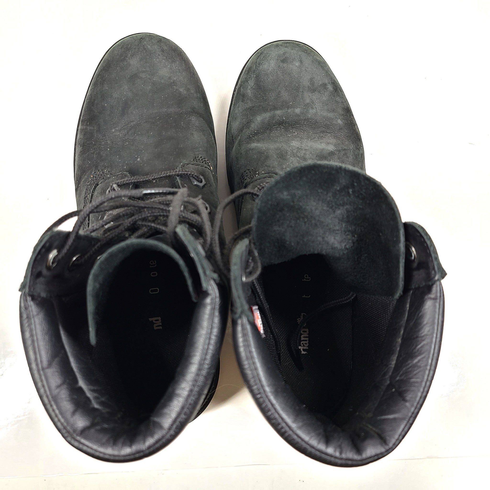 Timberland Women's Linden Woods 6 Inch Waterproof Boots Black A156S Sz 8.5