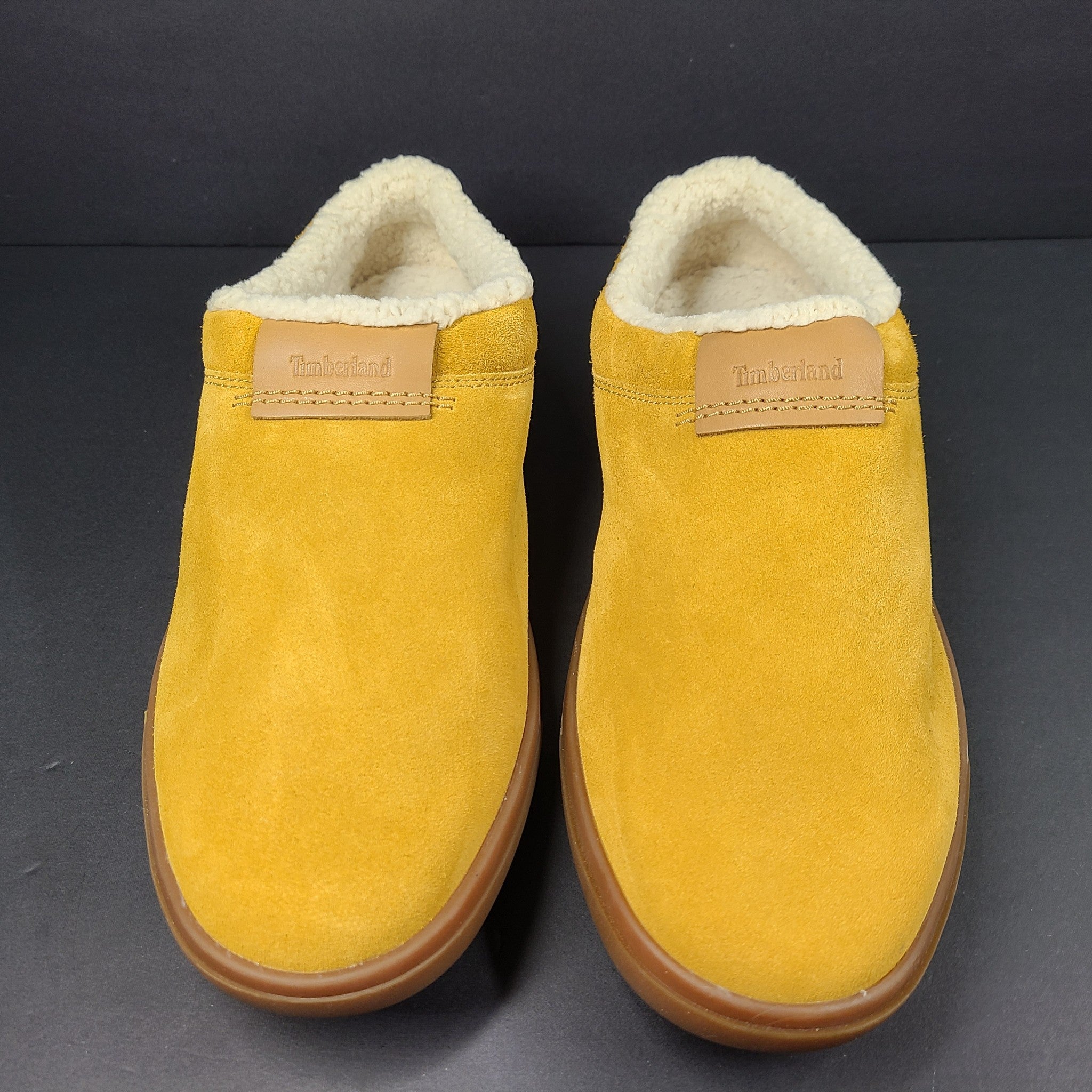Timberland Men's Ashwood Park Slipper Comfort, Warmth Non-Slip Wheat Suede 10.5