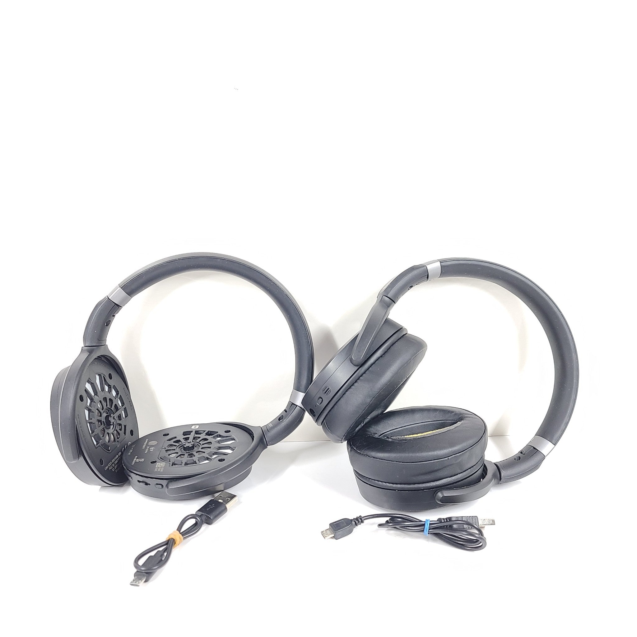 Bundle of 2x Sennheiser HD 450BT Bluetooth Wireless OverEar Headphones NC Black