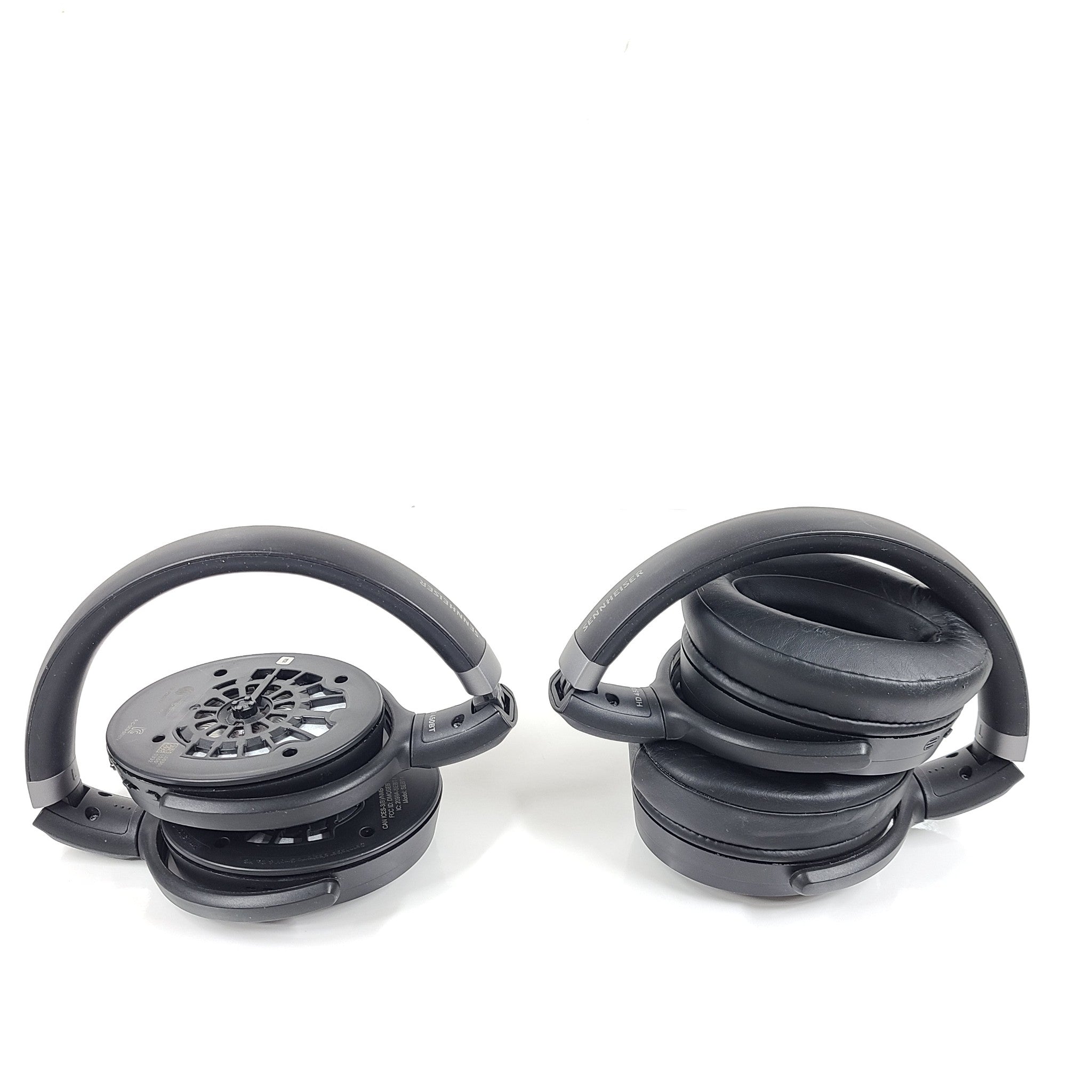Bundle of 2x Sennheiser HD 450BT Bluetooth Wireless OverEar Headphones NC Black