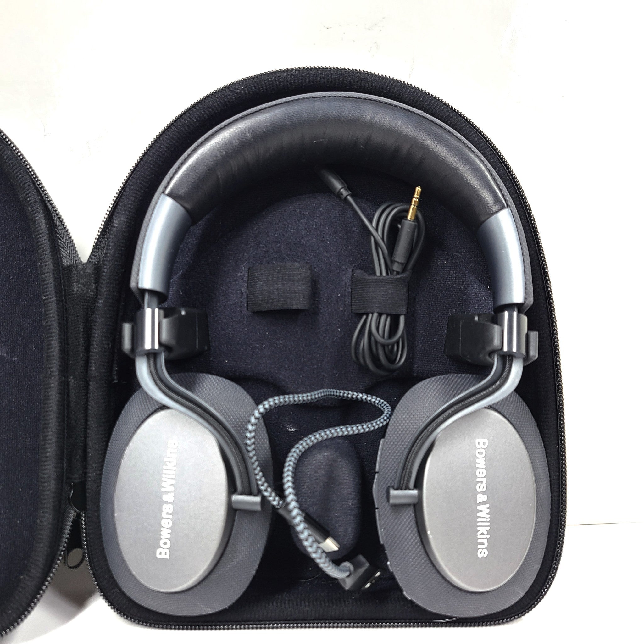 Bowers & Wilkins PX Over the Ear Noise Canceling Bluetooth Headphones - Gray