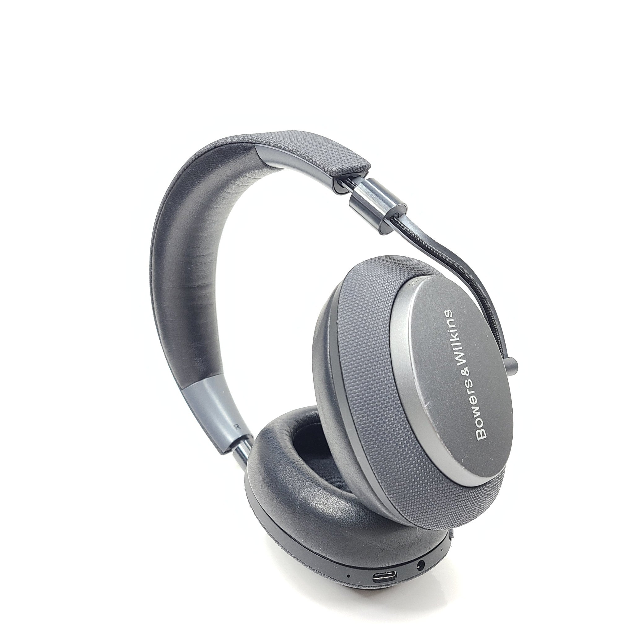 Bowers & Wilkins PX Over the Ear Noise Canceling Bluetooth Headphones - Gray