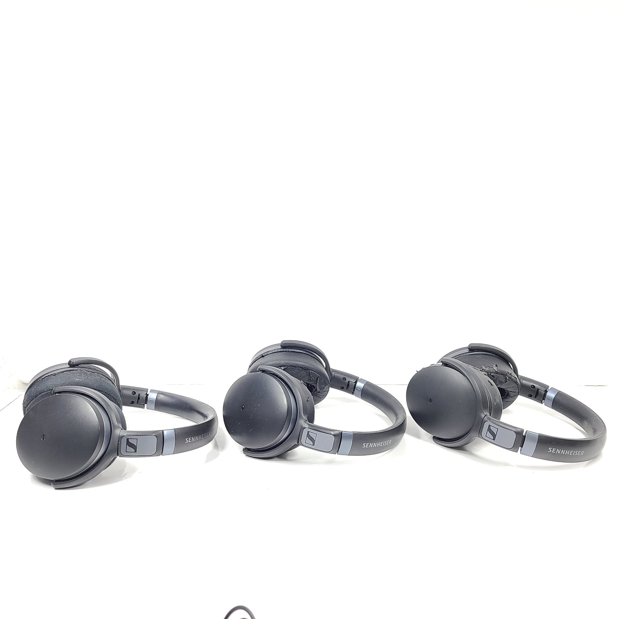 Bundle 3x Sennheiser HD 4.40 Bluetooth Wireless Over-Ear Headphones - Black READ