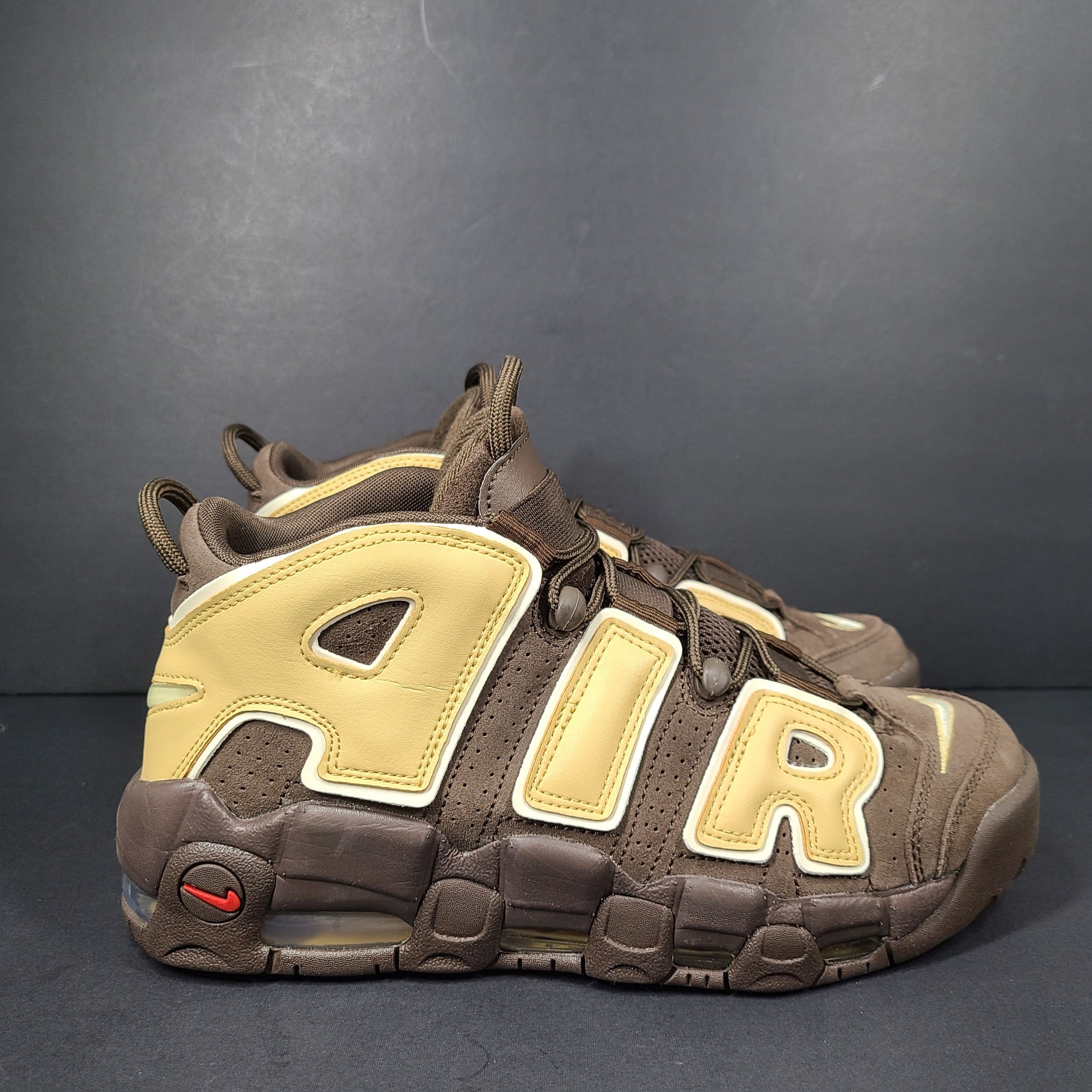 Nike Men's Air More Uptempo Sneakers Shoes FB8883-200 Baroque Brown Sesame 8.5