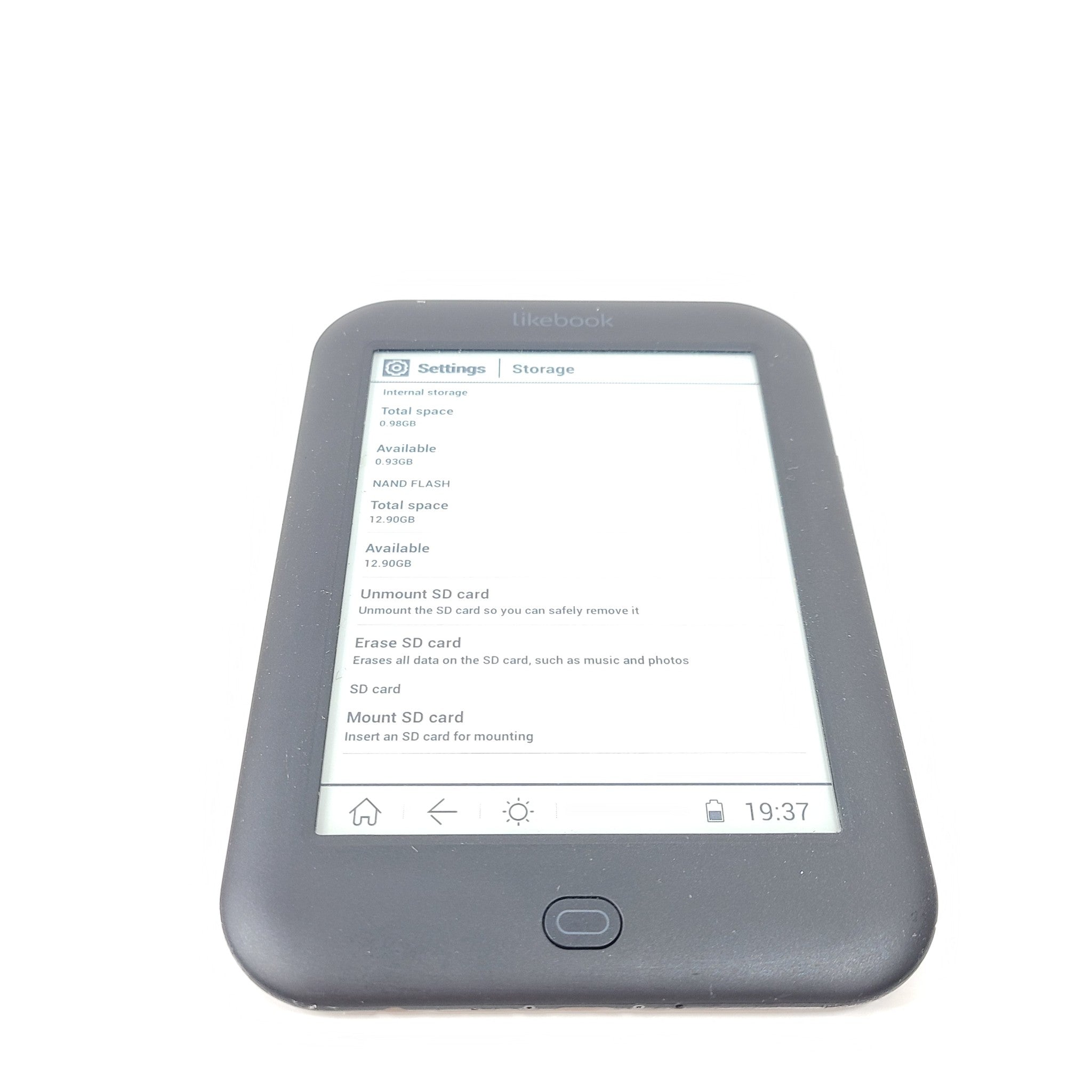 Likebok Smart eBook 6" 300 ppi eReader - Black