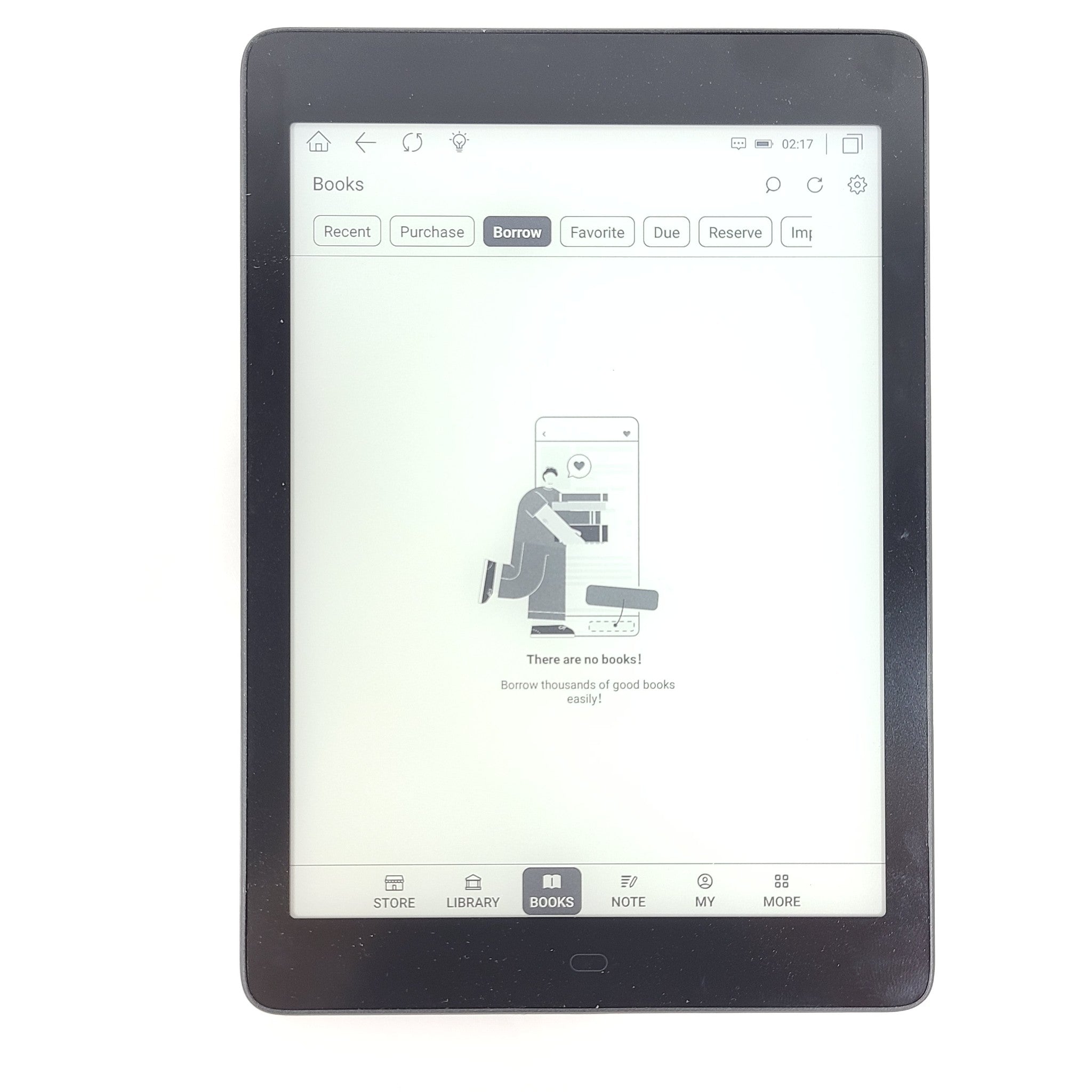 Hyread Gaze Note Plus 7.8 e-note R08P E-Ink eBook eReader - Black
