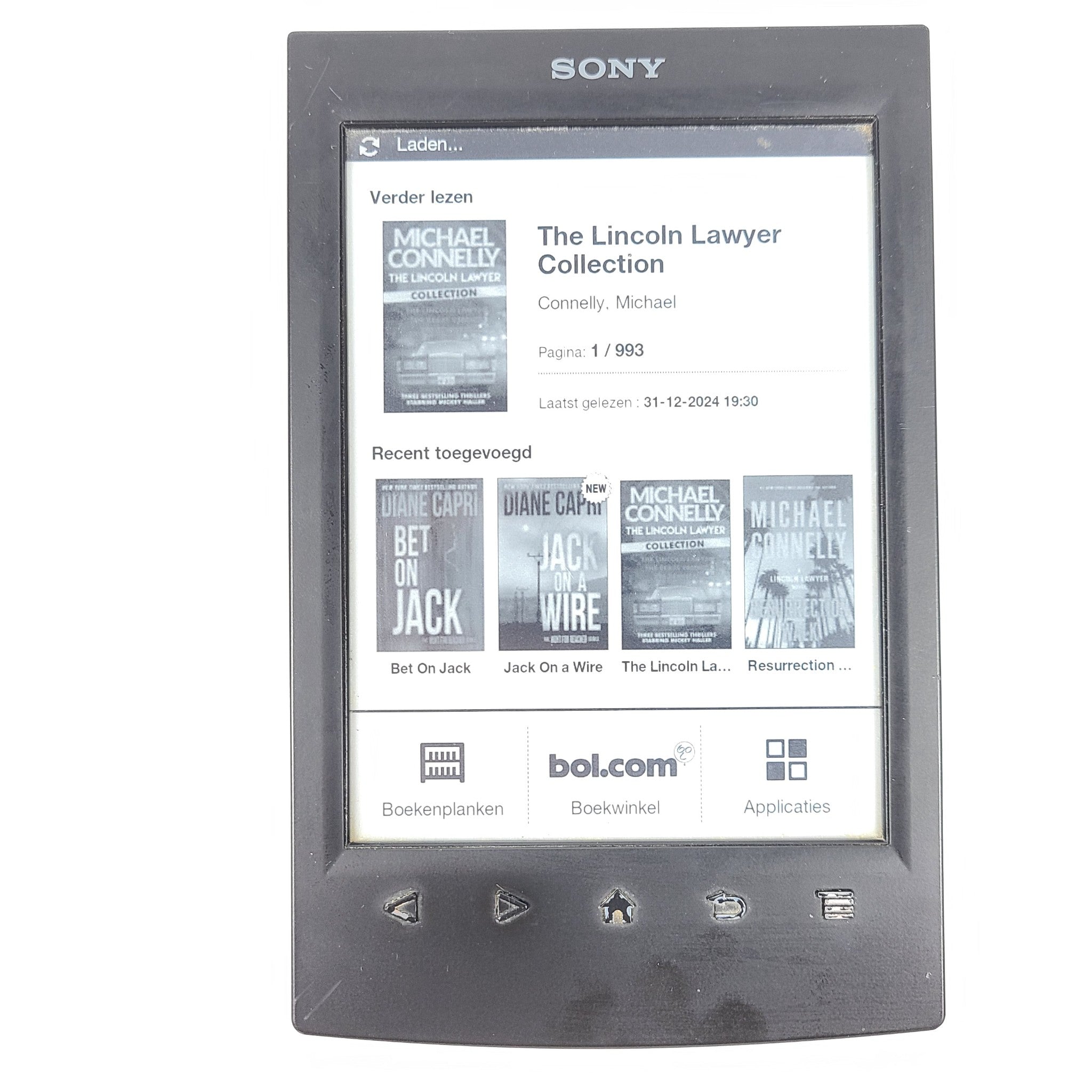 Sony Reader PRS-T2 eReader eBook Reader  - 2GB, 6in, Wi-Fi - Black V1