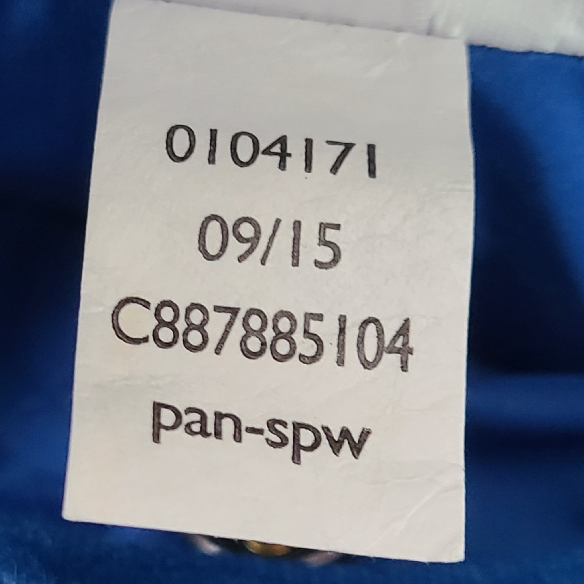 Tommy Hilfiger Men's Reversible Water Resistant Windbreaker Jacket Blue Sz L