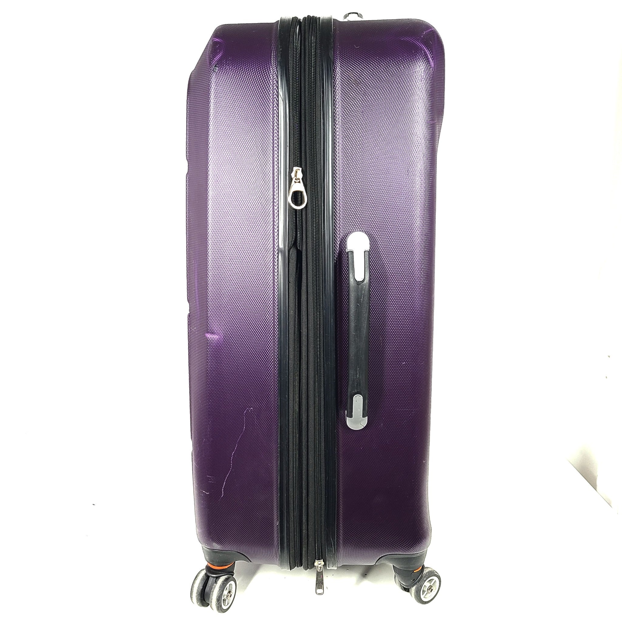 Samsonite 31" Large Spinner Luggage Hardshell Light Expanding 3D Design Purple