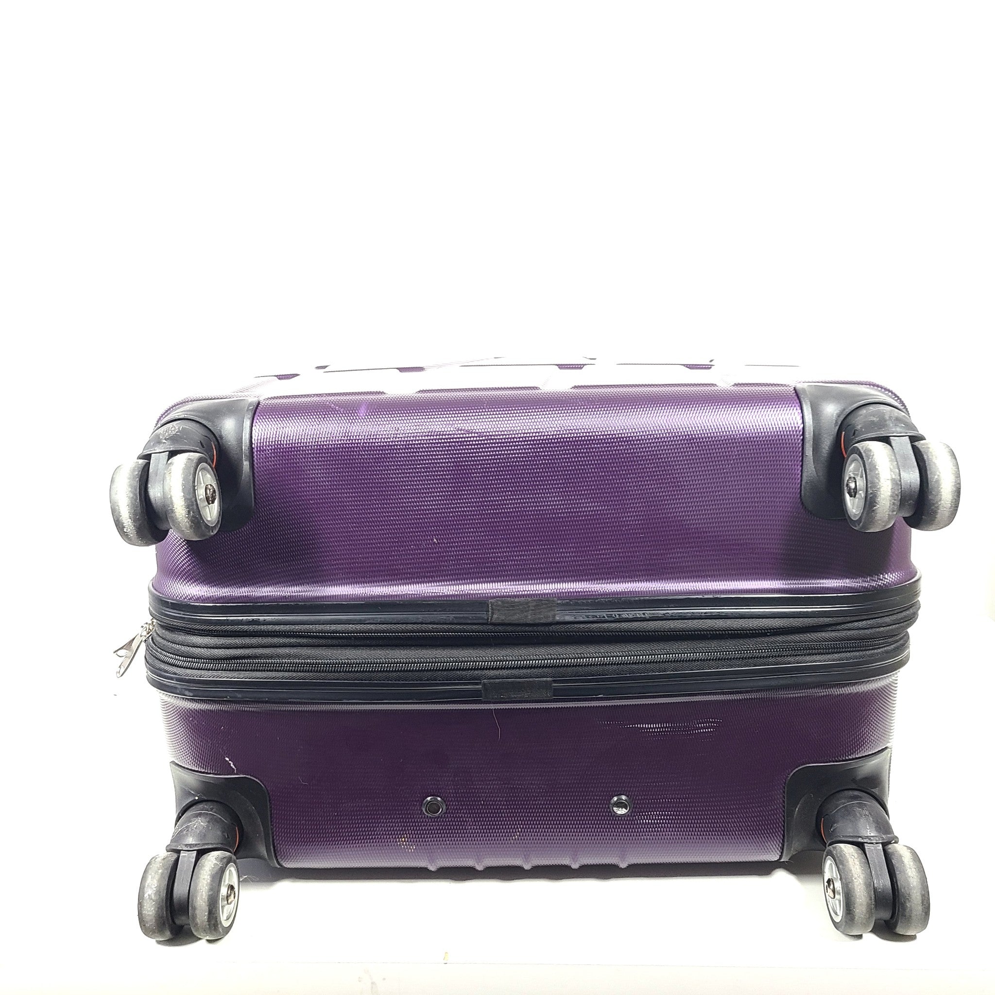 Samsonite 31" Large Spinner Luggage Hardshell Light Expanding 3D Design Purple