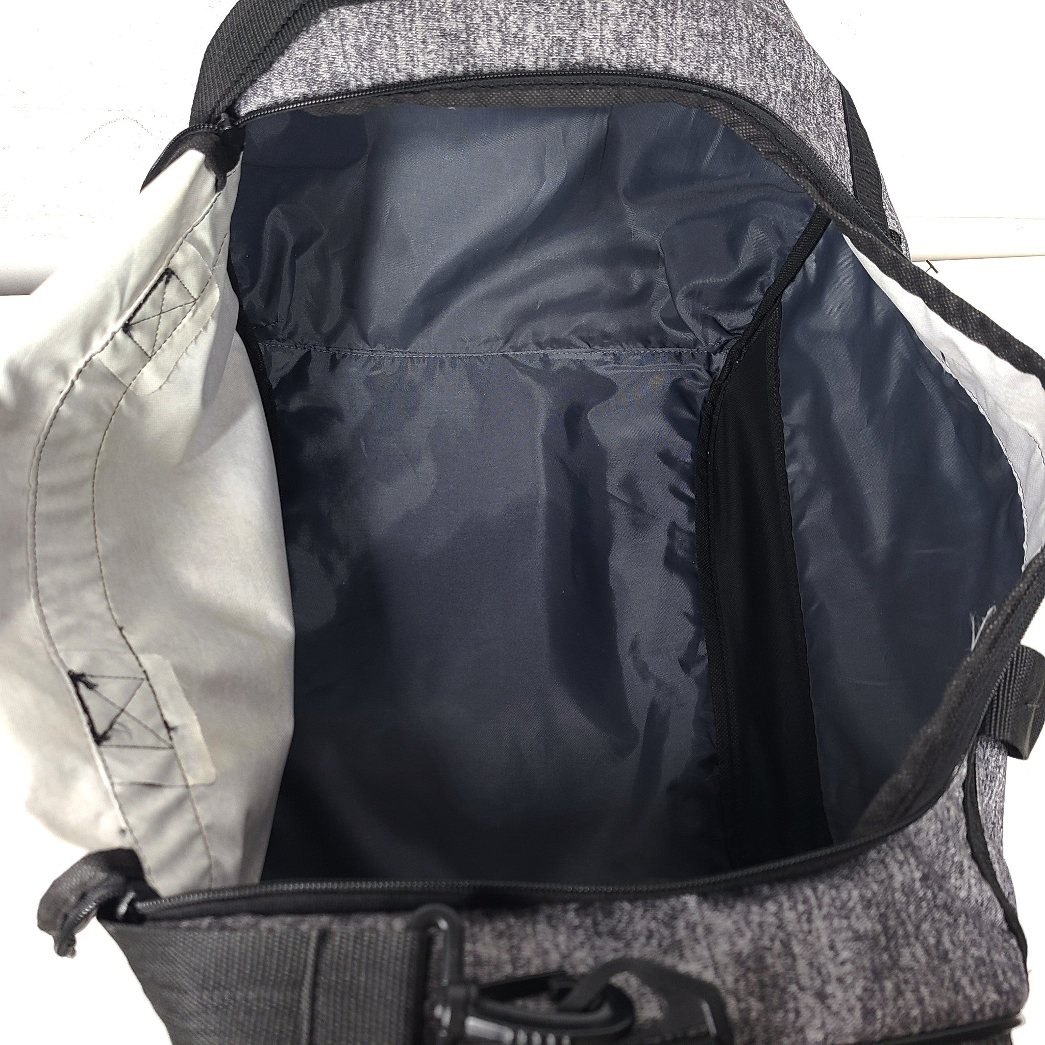 Adidas Defender Duffle Bag Training Gym Packable Water-Resistant Gray