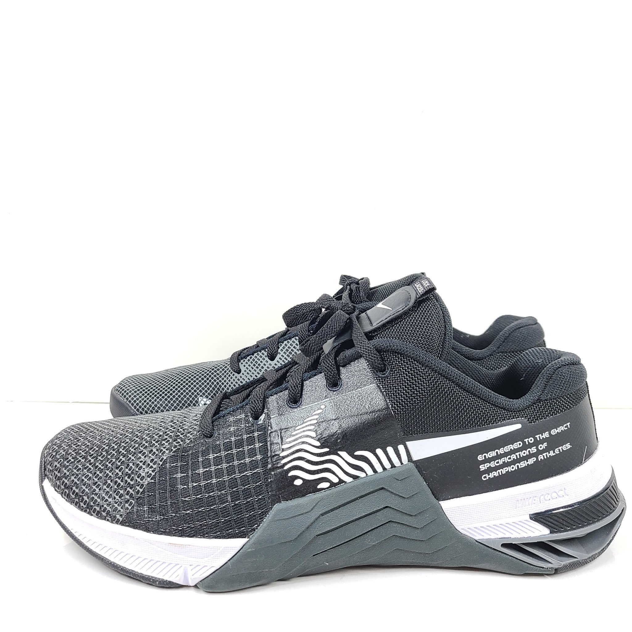 Nike Metcon 8 Training Shoes DO9328-001 Lightweight Breathable Black Sz 9.5