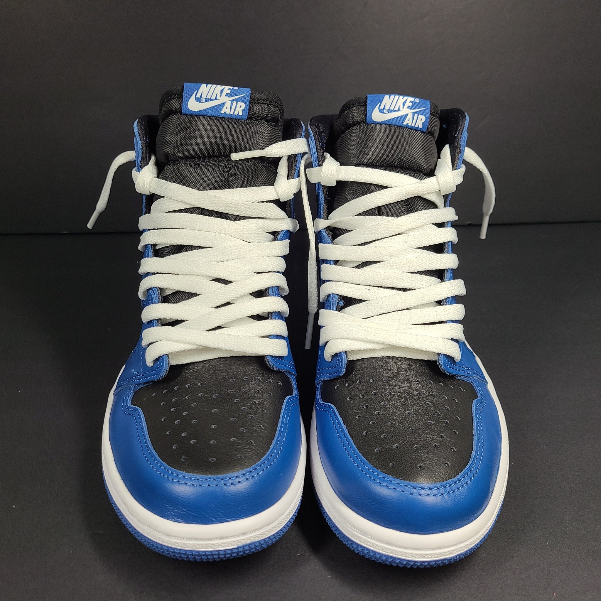 Nike Men's Air Jordan 1 High OG Dark Marina Blue 555088-404 Sneakers Sz 8