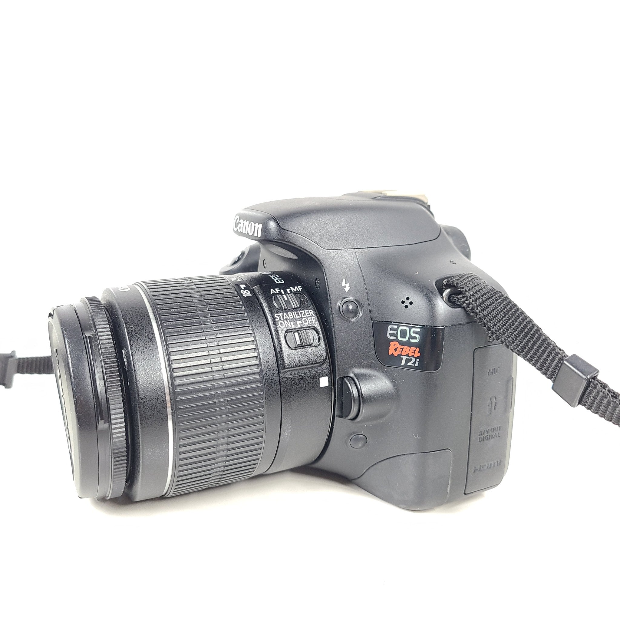 Canon EOS Rebel T2i EOS 550D 18.0MP Digital SLR Camera + EF-S IS 18-55 + 256GB +