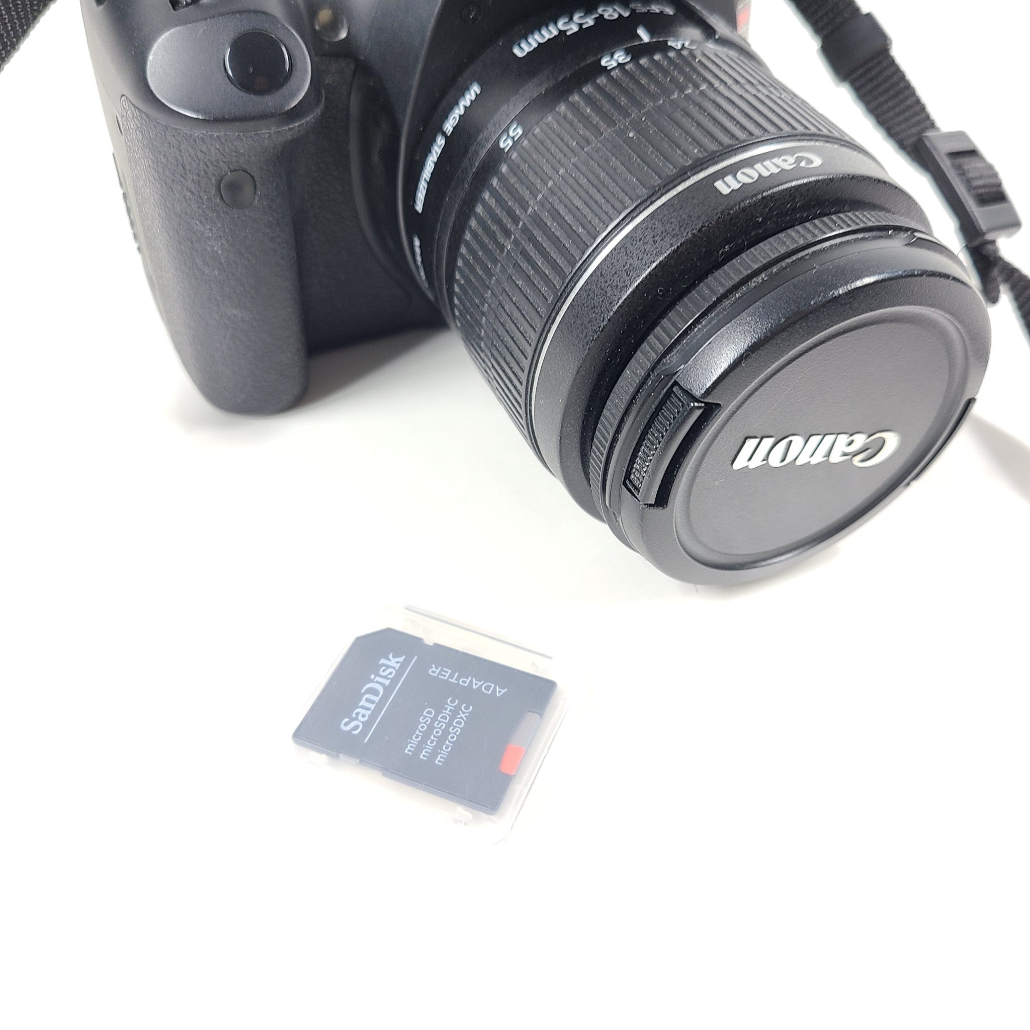 Canon EOS Rebel T2i EOS 550D 18.0MP Digital SLR Camera + EF-S IS 18-55 + 256GB +