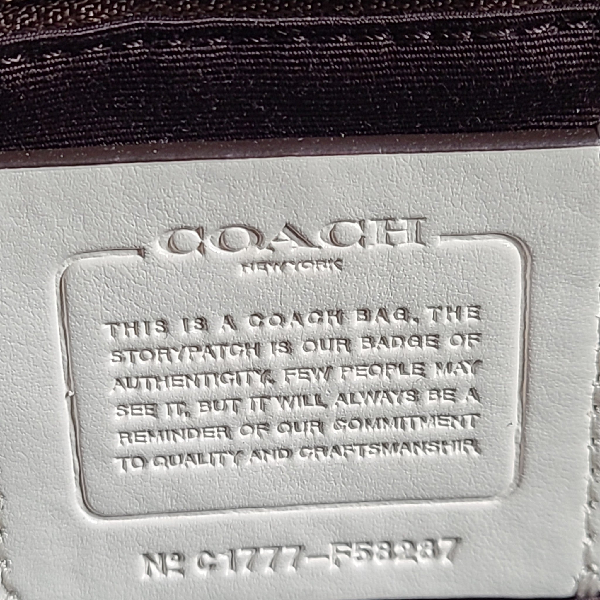Coach Sierra Satchel In Signature Canvas Leather Handbag Crossbody F58287 Beige