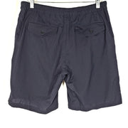 SANDRO Paris Men's Alpha Wool Blend Slim Fit Drawstring Shorts In Blue Sz 42 / L