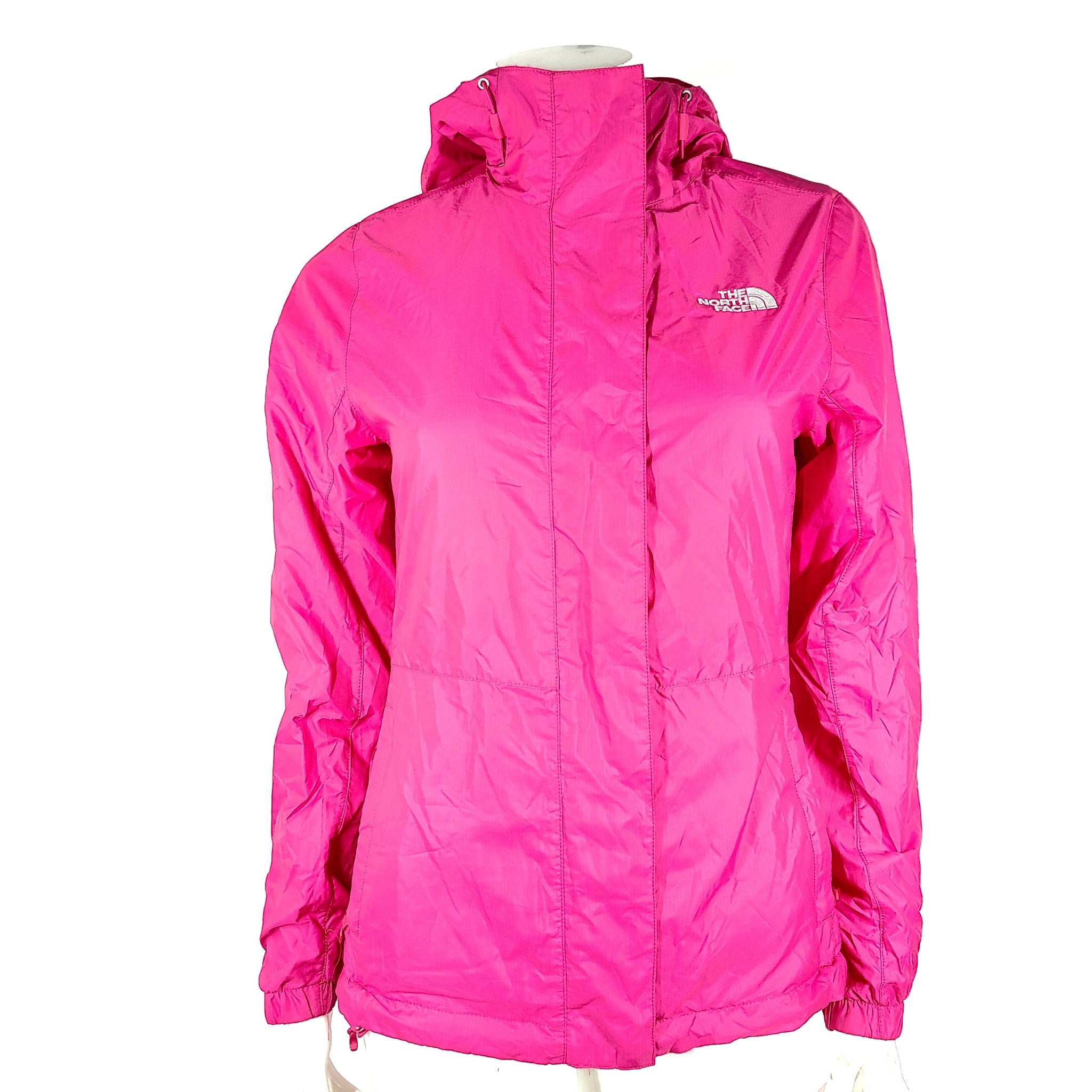 The North Face TNF Women's Khasi 2 Windbreaker Rain Jacket Pink Sz XS