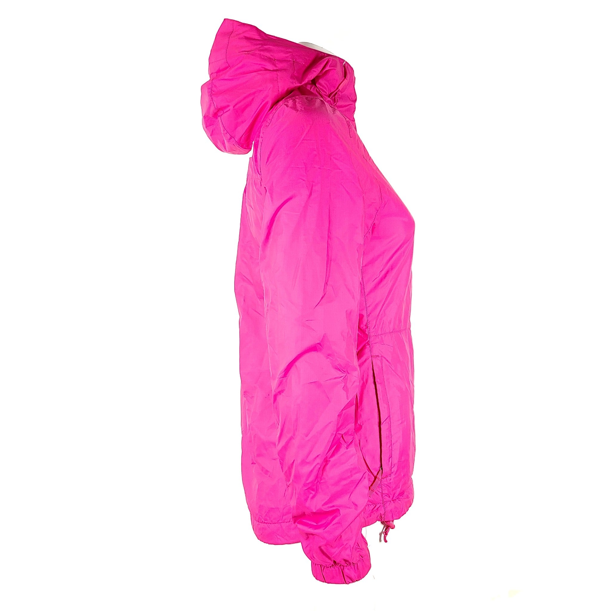 The North Face TNF Women's Khasi 2 Windbreaker Rain Jacket Pink Sz XS