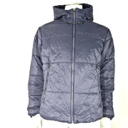 Tommy Hilfiger Men's Warm Insulated Jacket Water Resistant Hooded Navy Blue S