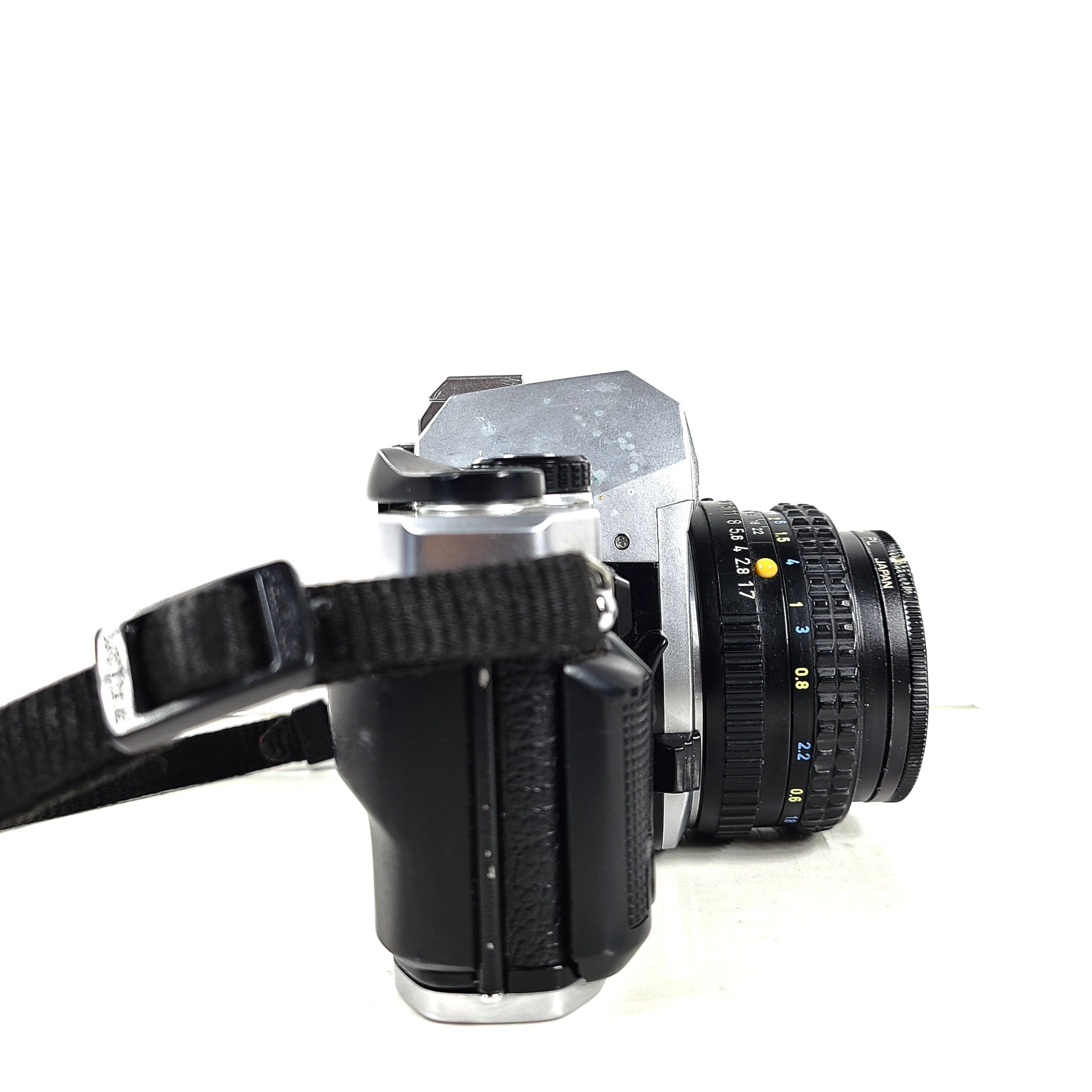 Pentax Super Program 35mm SLR Film Camera + 50mm + Wide Angle + Holster Case