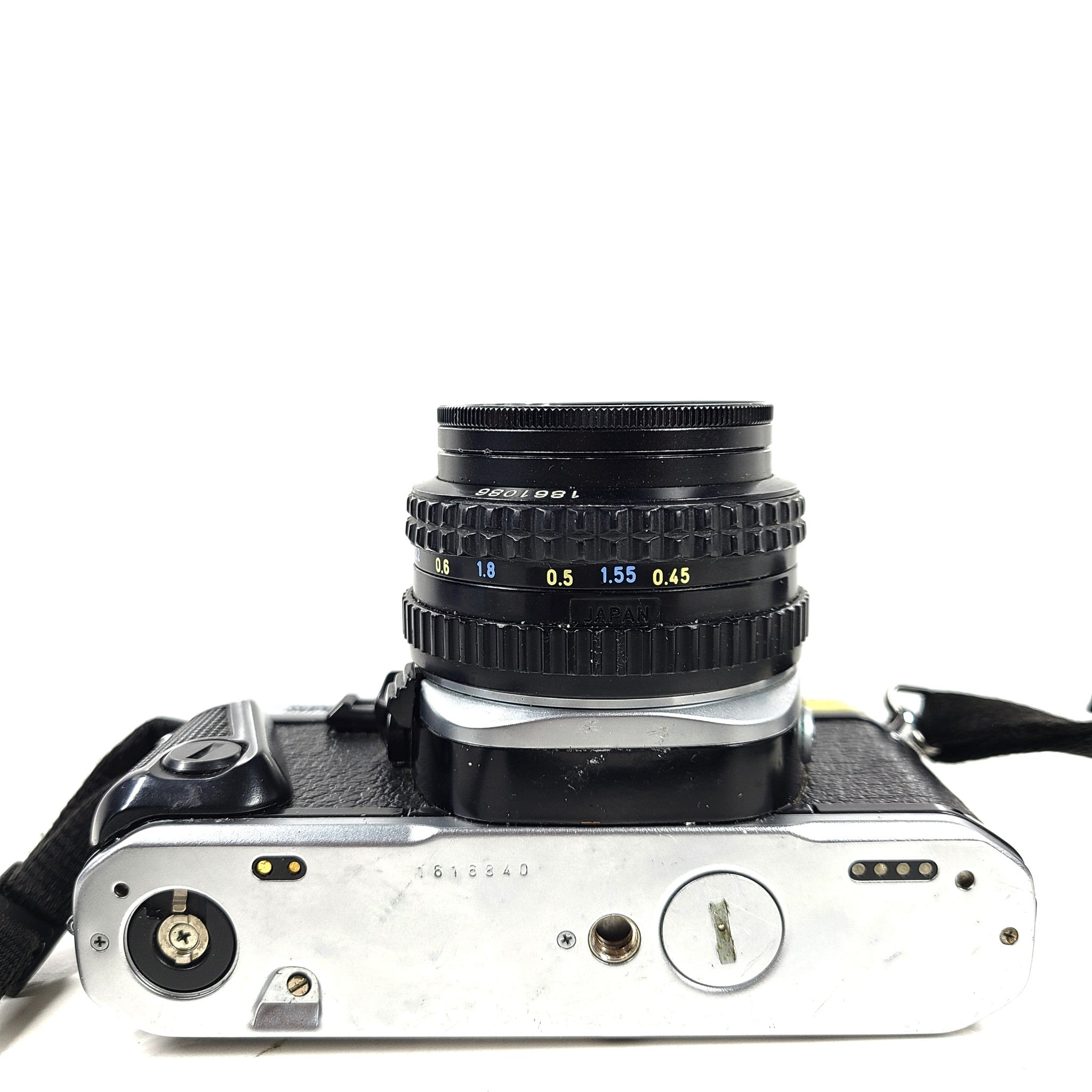 Pentax Super Program 35mm SLR Film Camera + 50mm + Wide Angle + Holster Case