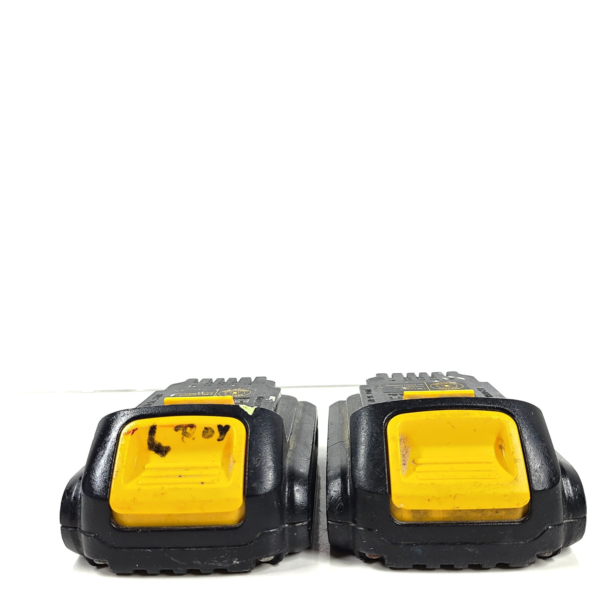 2x OEM DEWALT DCB201 20v 1.5Ah 30Wh Max Lithium Ion Batteries