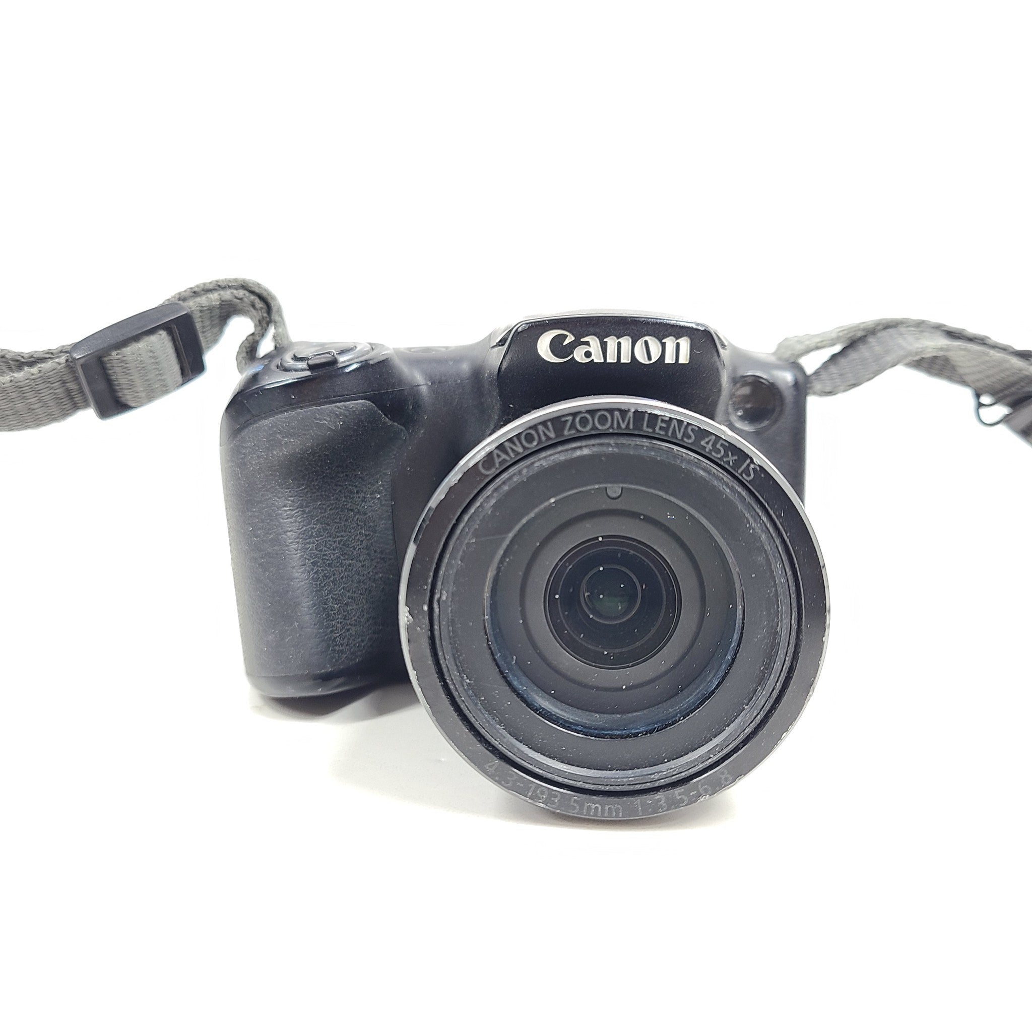 Canon PowerShot SX430 IS 20.0MP Digital Bridge Camera + 32GB + Case NO CHARGER