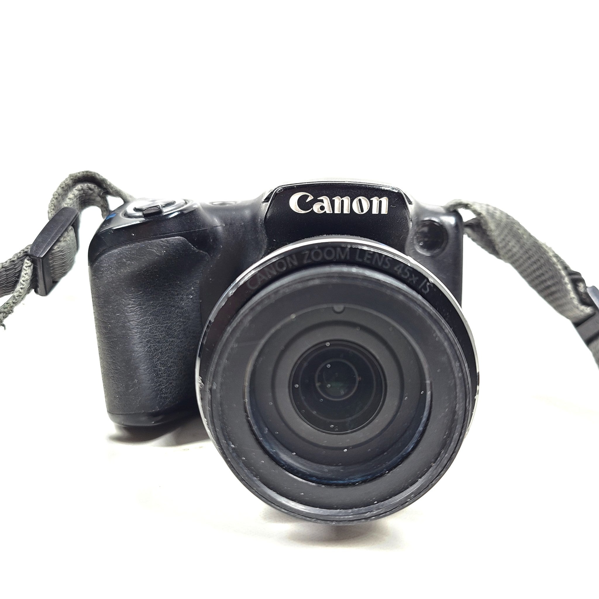Canon PowerShot SX430 IS 20.0MP Digital Bridge Camera + 32GB + Case NO CHARGER