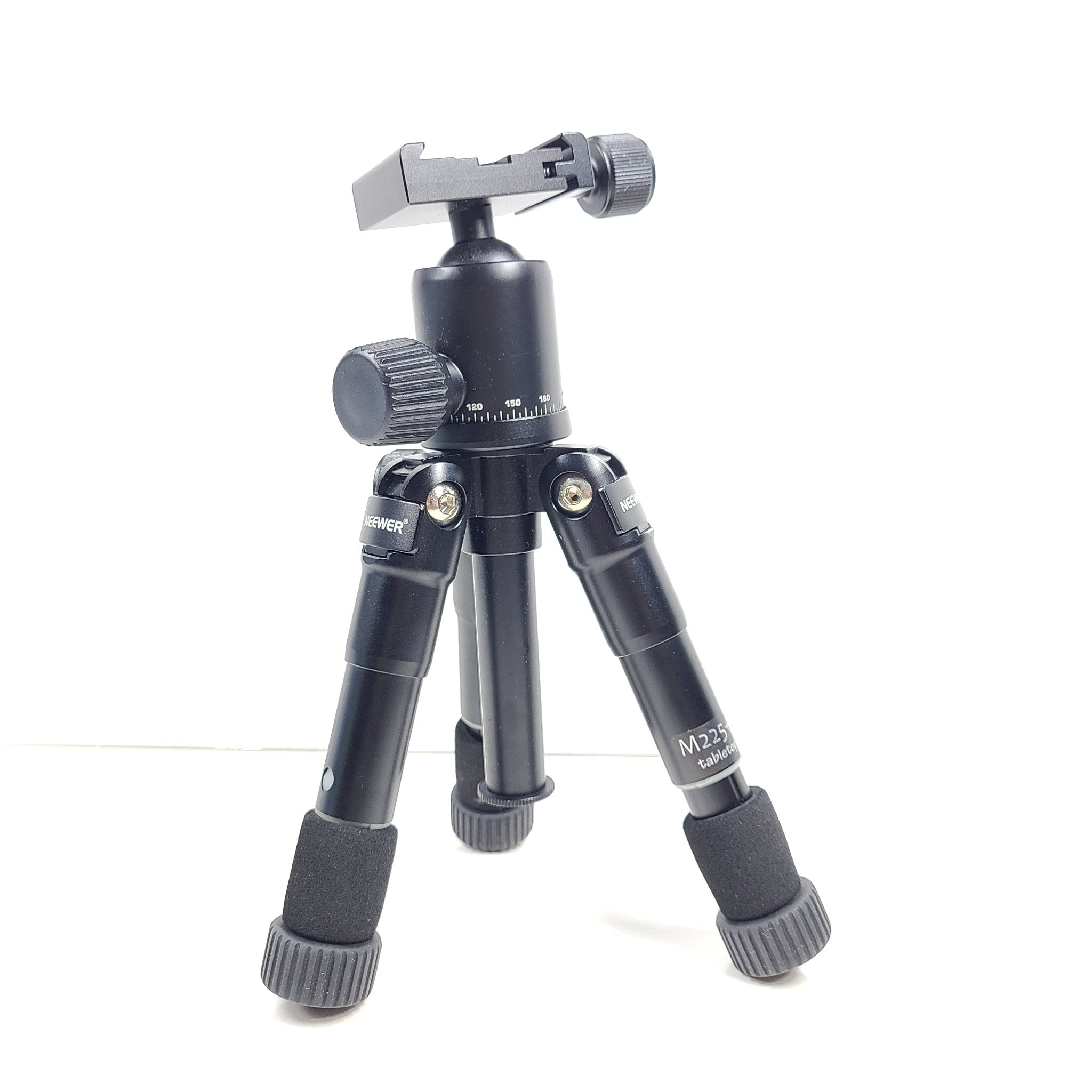 19" Neewer M225+CK30 Tripod Small Aluminum Alloy Desktop Tabletop Extendable