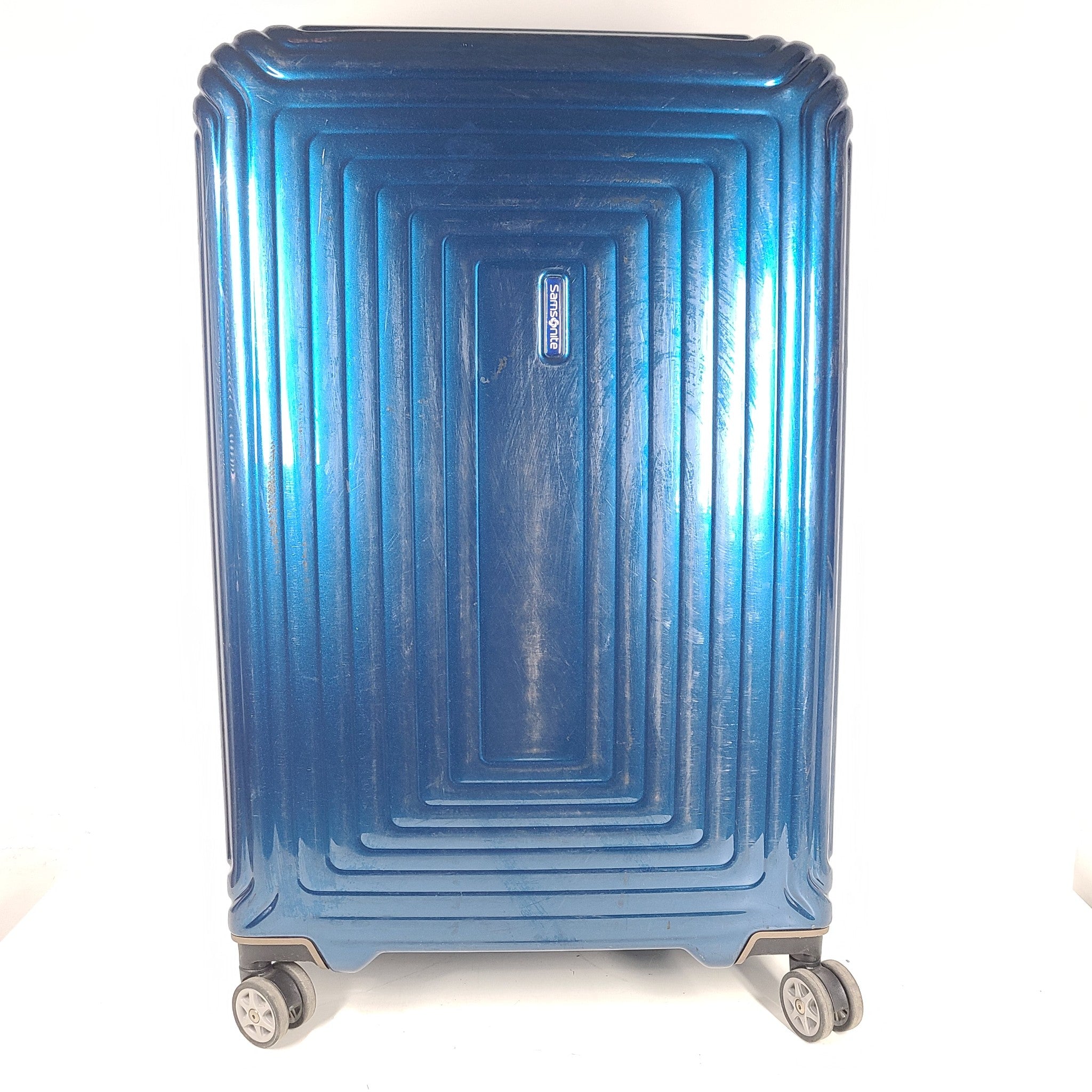 Samsonite 30" Neopulse Spinner Large Luggage PC Hardshell TSA Lock Metalic Blue