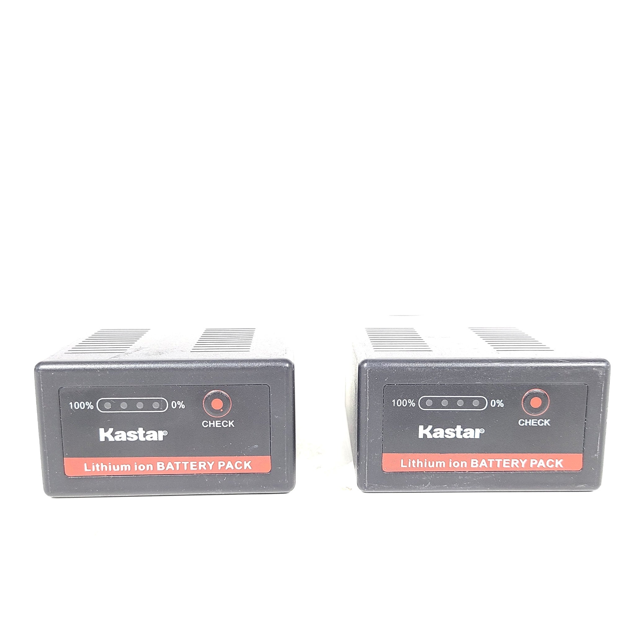 2x Kastar Battery Pack Replacement for Panasonic VW-VBG6 Pro 7.2V 6800mAh- Black
