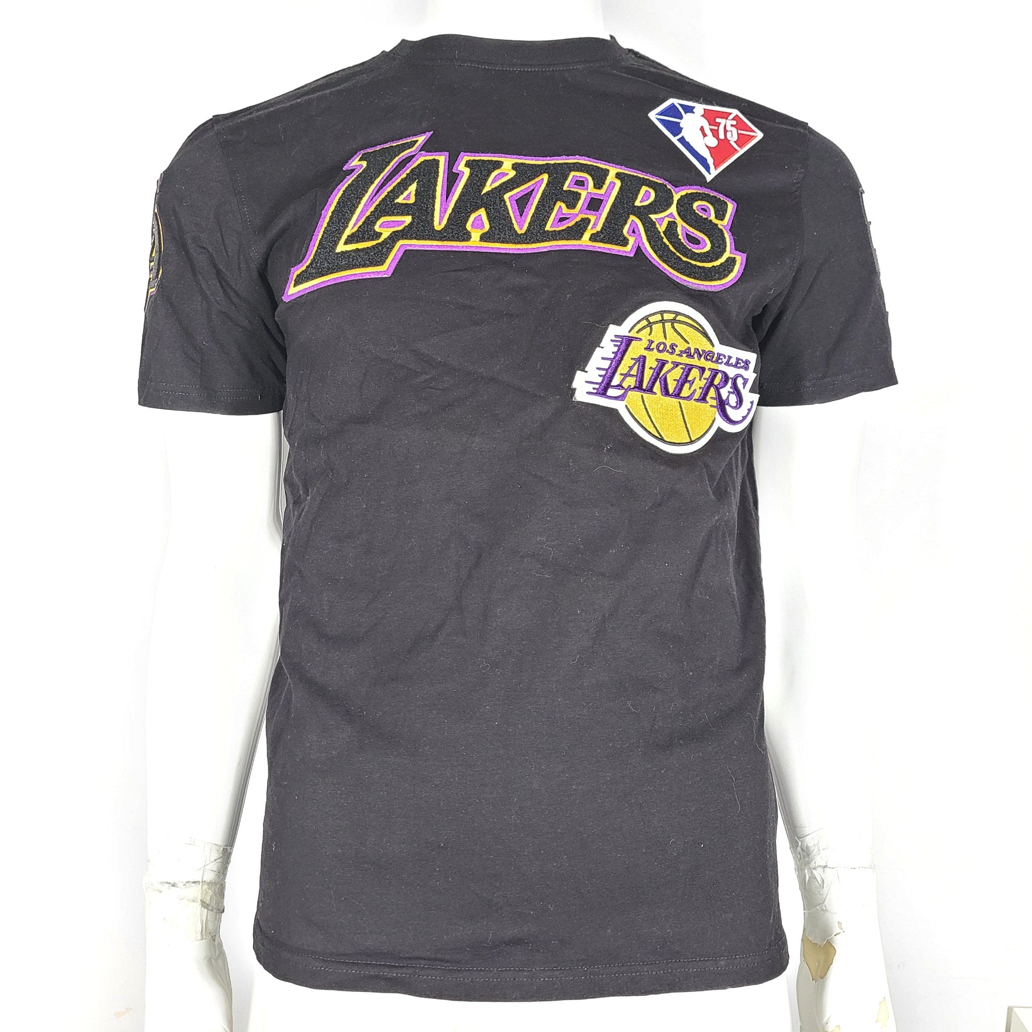 Pro Standard - NBA Men's Los Angeles LA Lakers Shirt Graphic Tee Black S