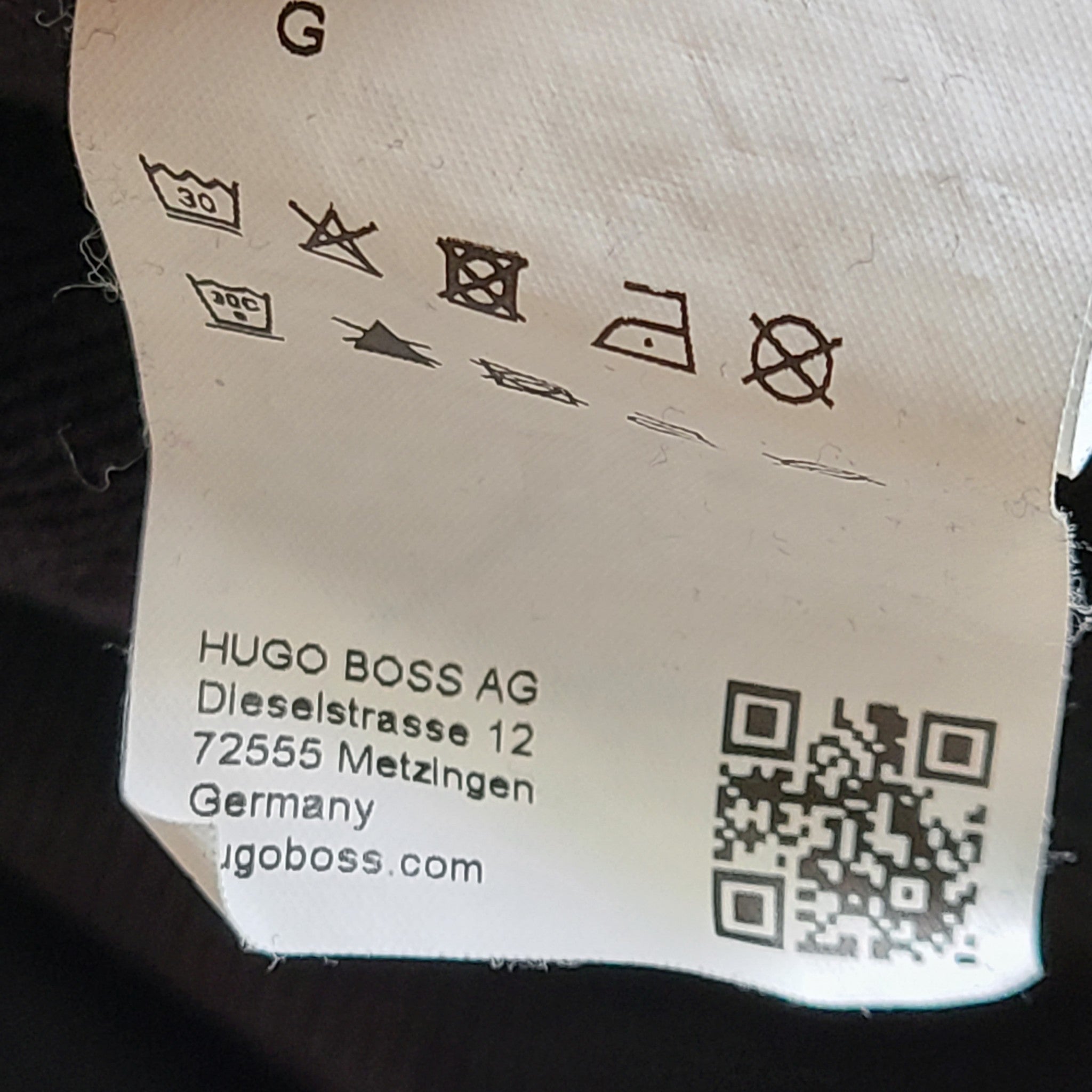 Hugo Boss Men's Tracksuit Set Sweatshirt & Pants Logo Print Cotton Black Sz L