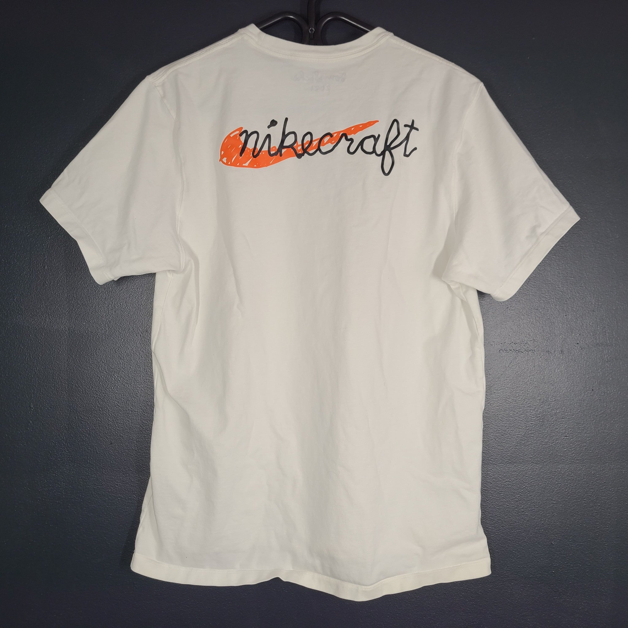 Nike Craft x Tom Sachs Studio Tee 'White' Men's DM4732-100 Cotton Sz M